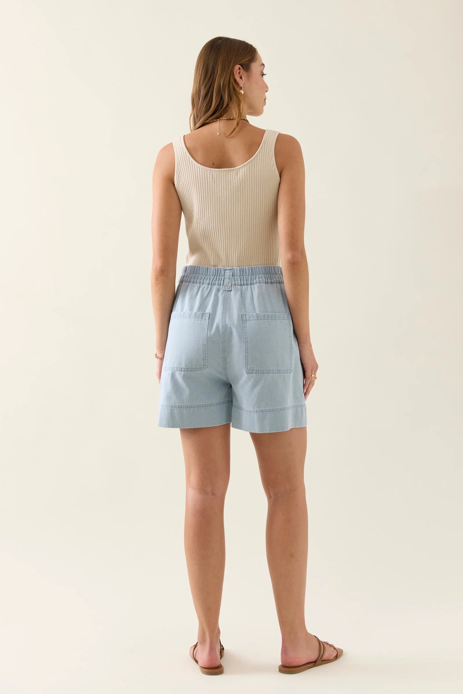 Isle of Mine Sofie Denim Short Sky