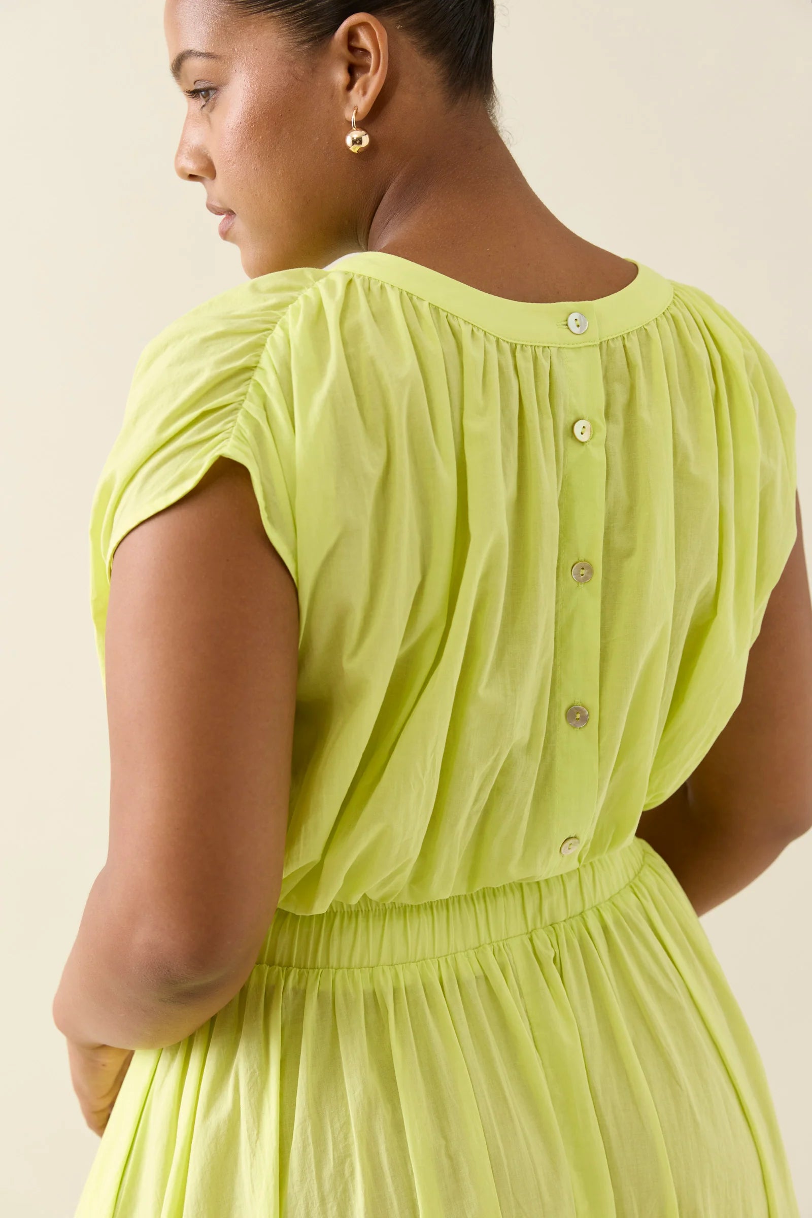 Isle of Mine Aurora Reversible Crop Top Pomelo