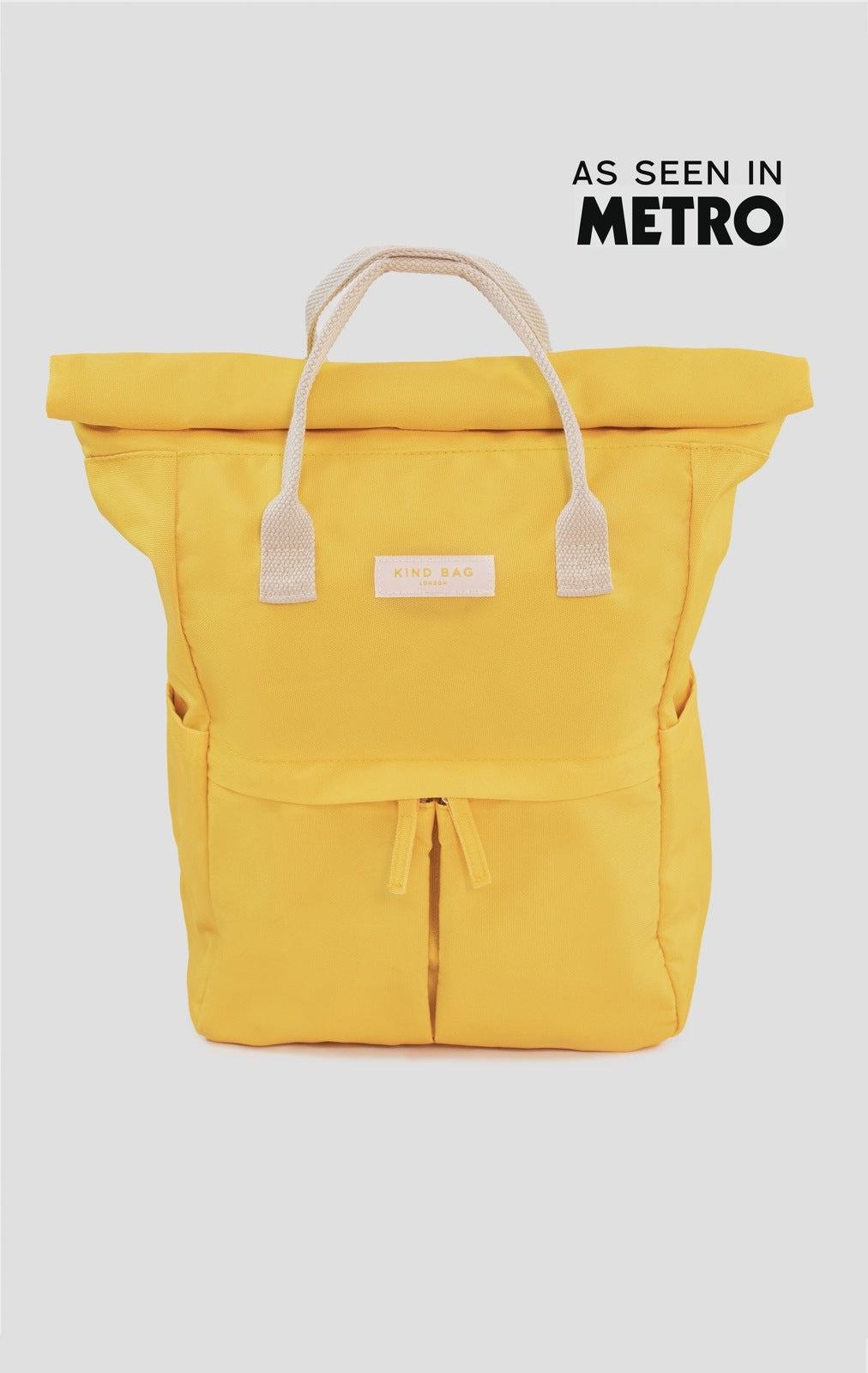 Kind Bag Backpack Medium Tuscan Yellow Sun