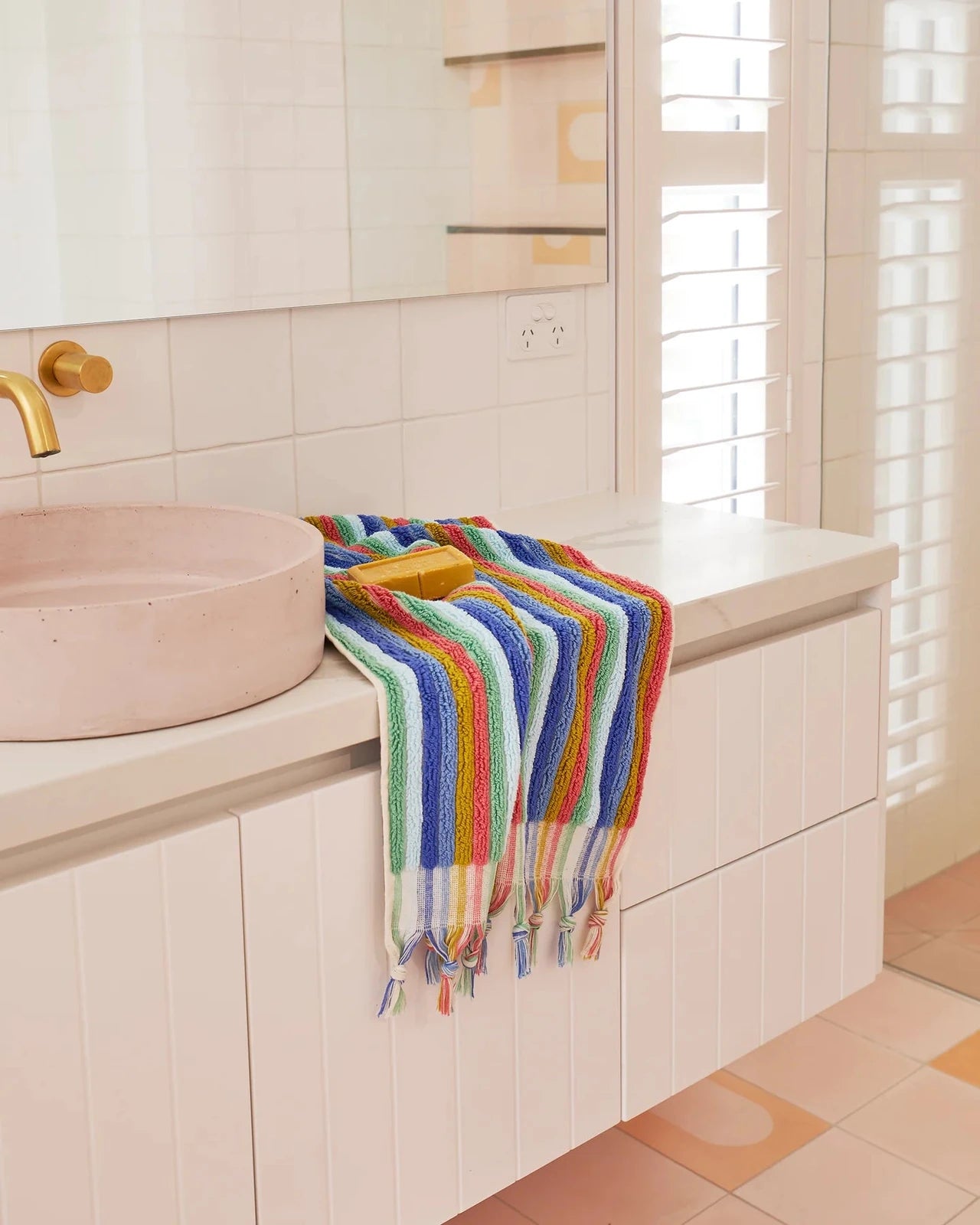 Kip & Co Madeira Stripe Turkish Hand Towel