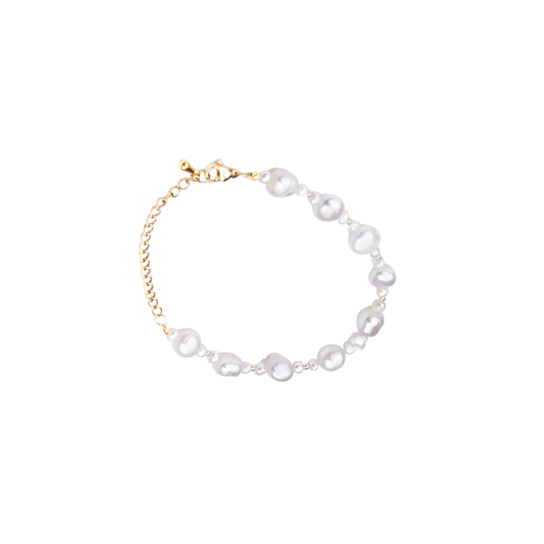 Mē the Label Peggy Pearl Bracelet