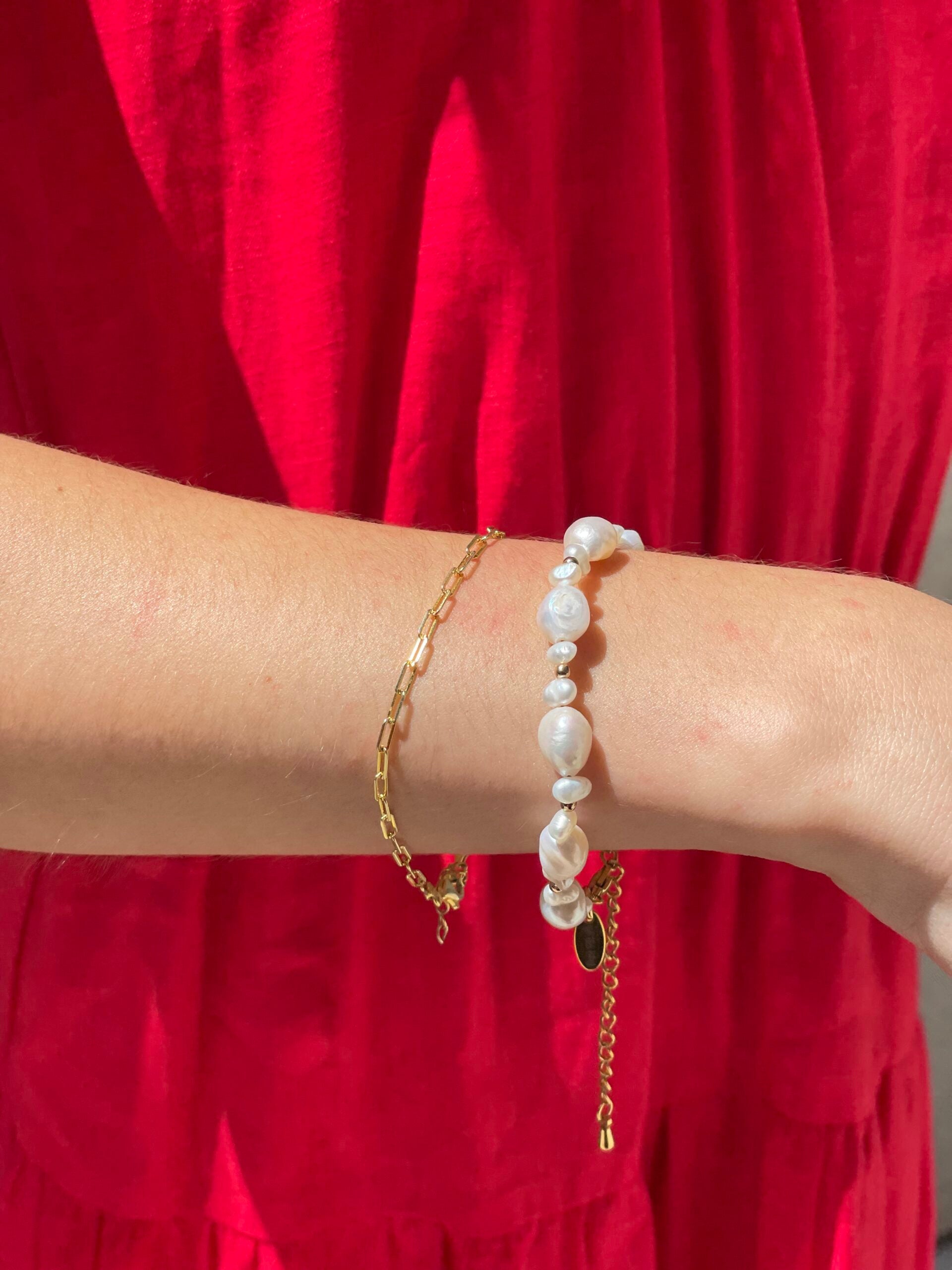 Mē the Label Peggy Pearl Bracelet