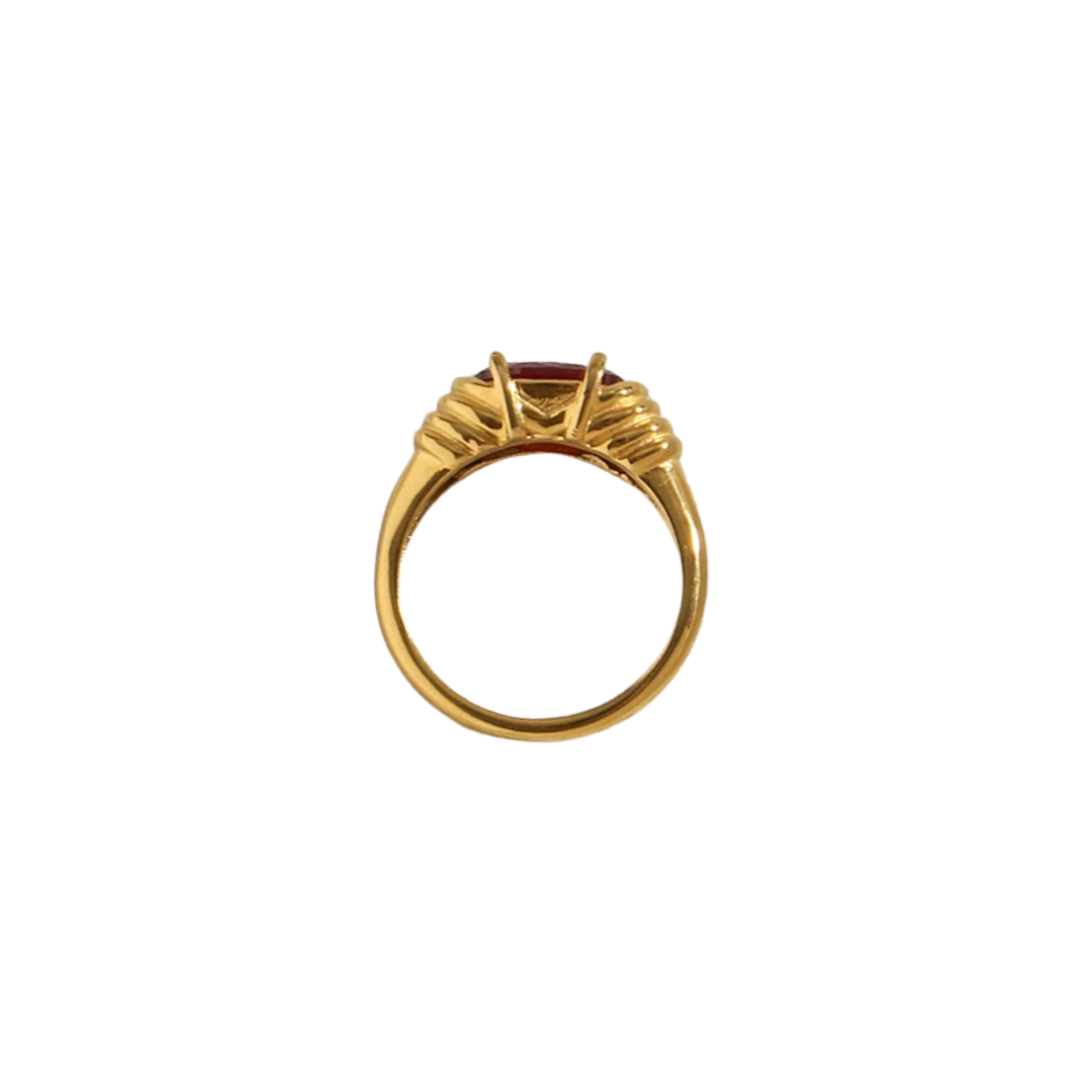 Mē the Label Vintage Ginny Ring Red