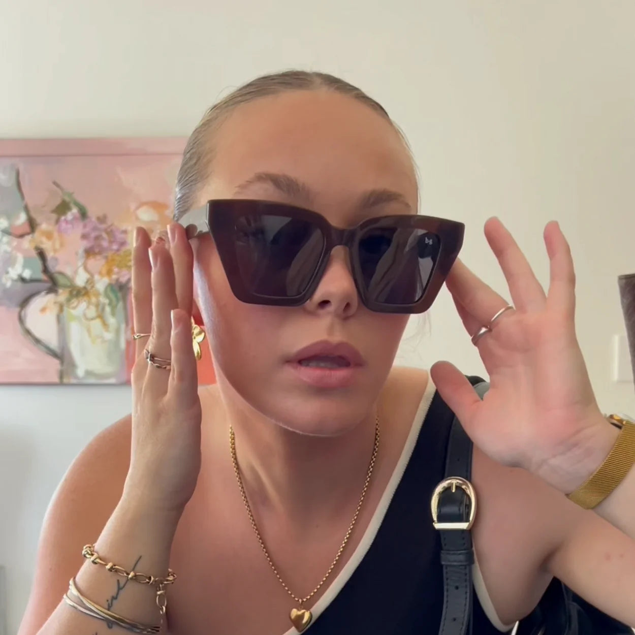 Bored George Piper Sunglasses Shimmer