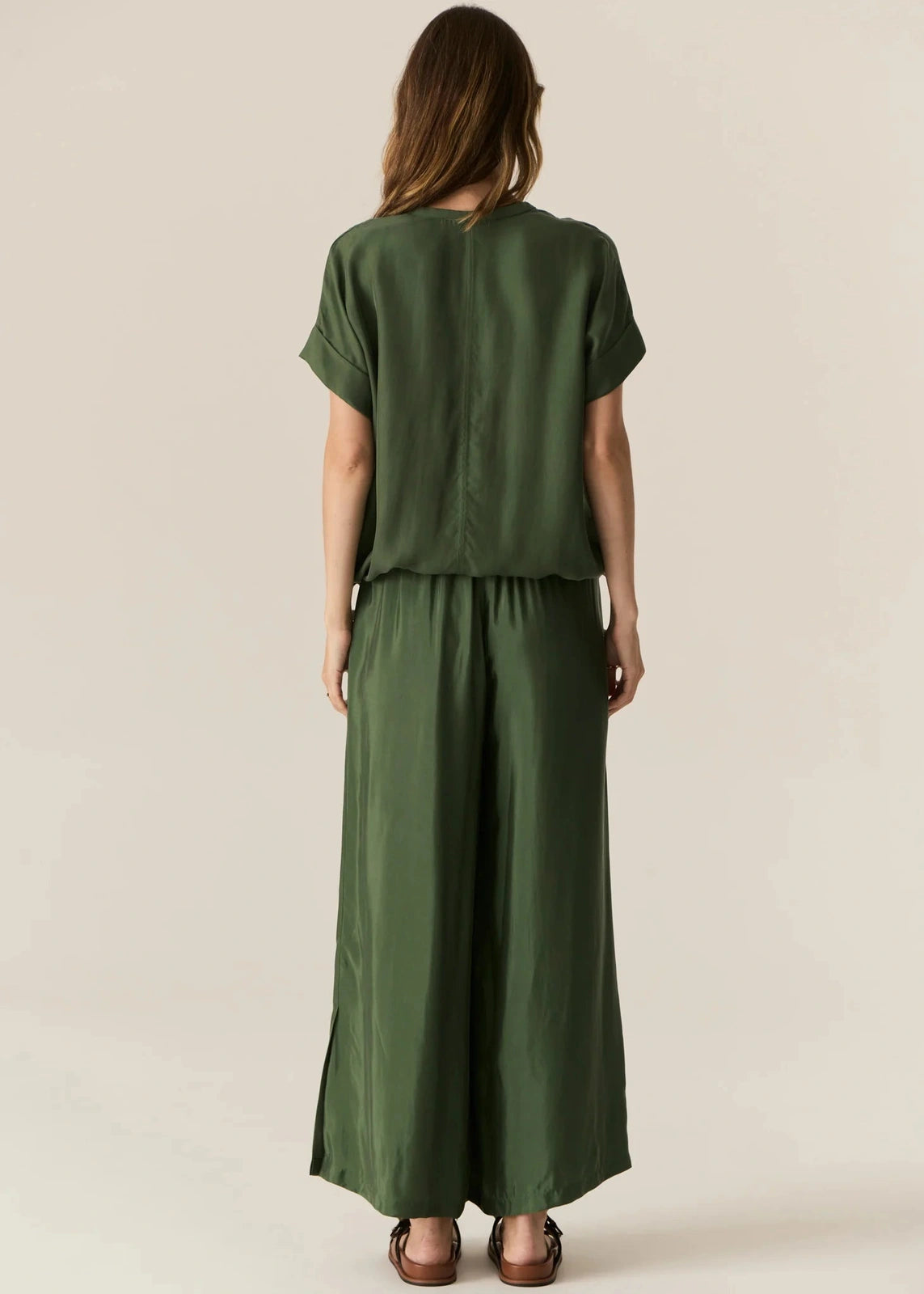 Pol Henri Shirt with Cord Green