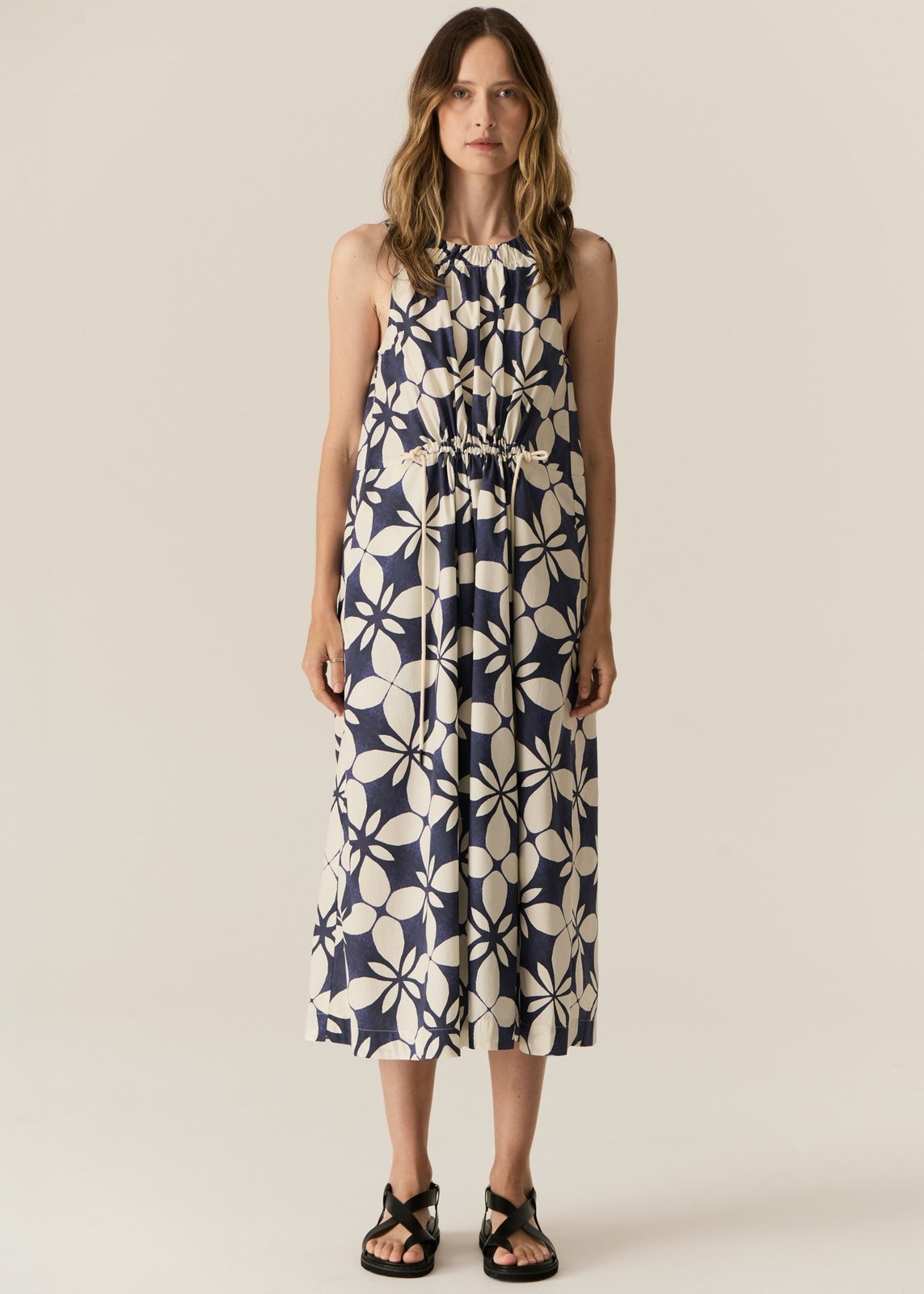 Pol Turin Tank Dress Blue Turin