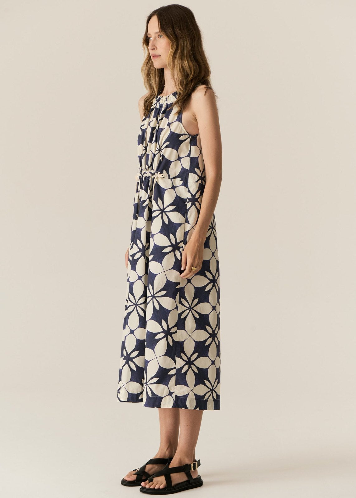Pol Turin Tank Dress Blue Turin