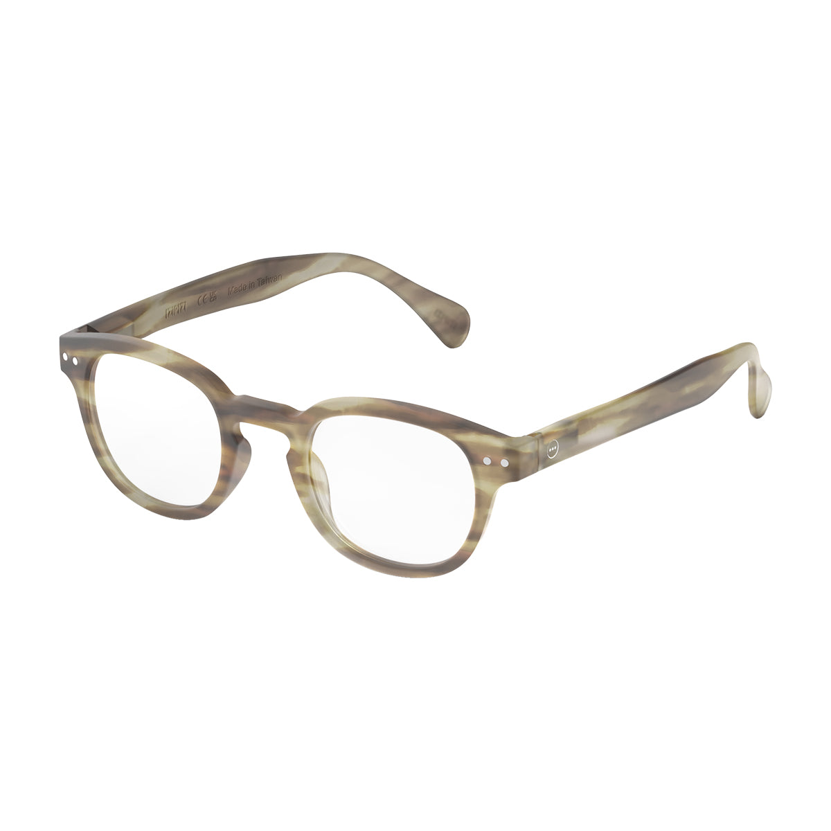 Izipizi #C Readers Velvet Club Smoky Brown