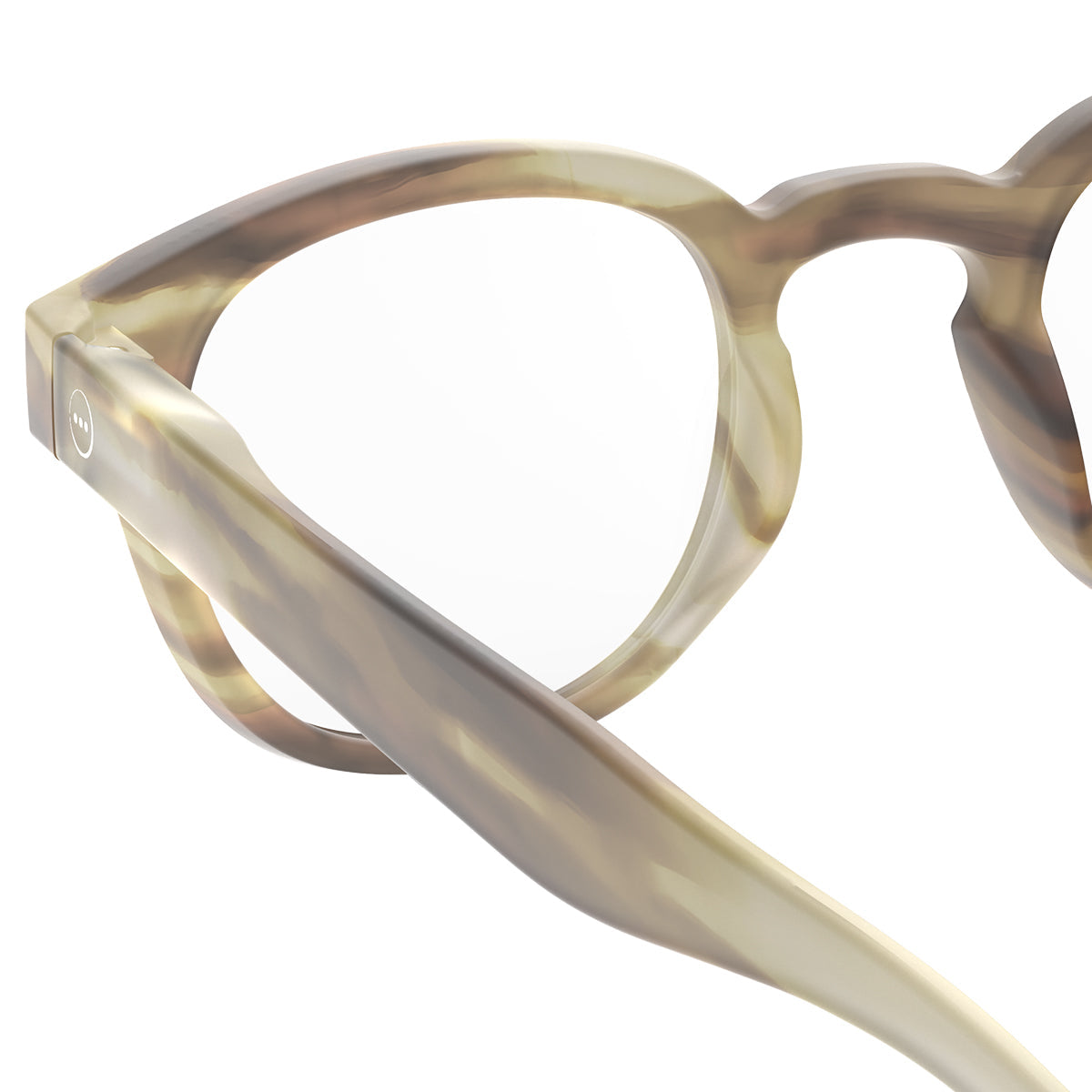 Izipizi #C Readers Velvet Club Smoky Brown