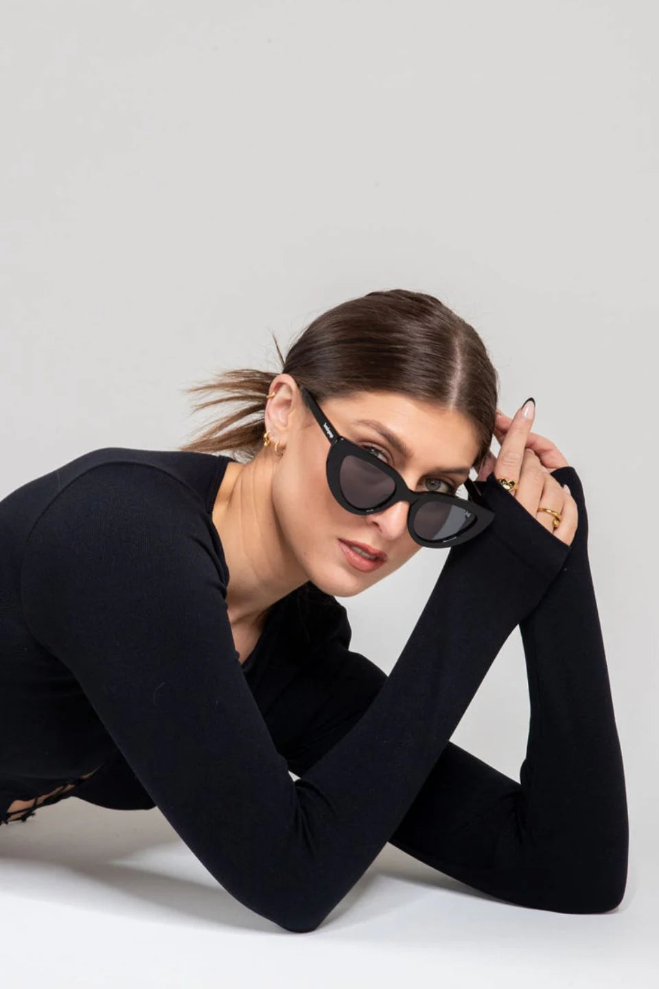 Bored George Rhia Sunglasses Black