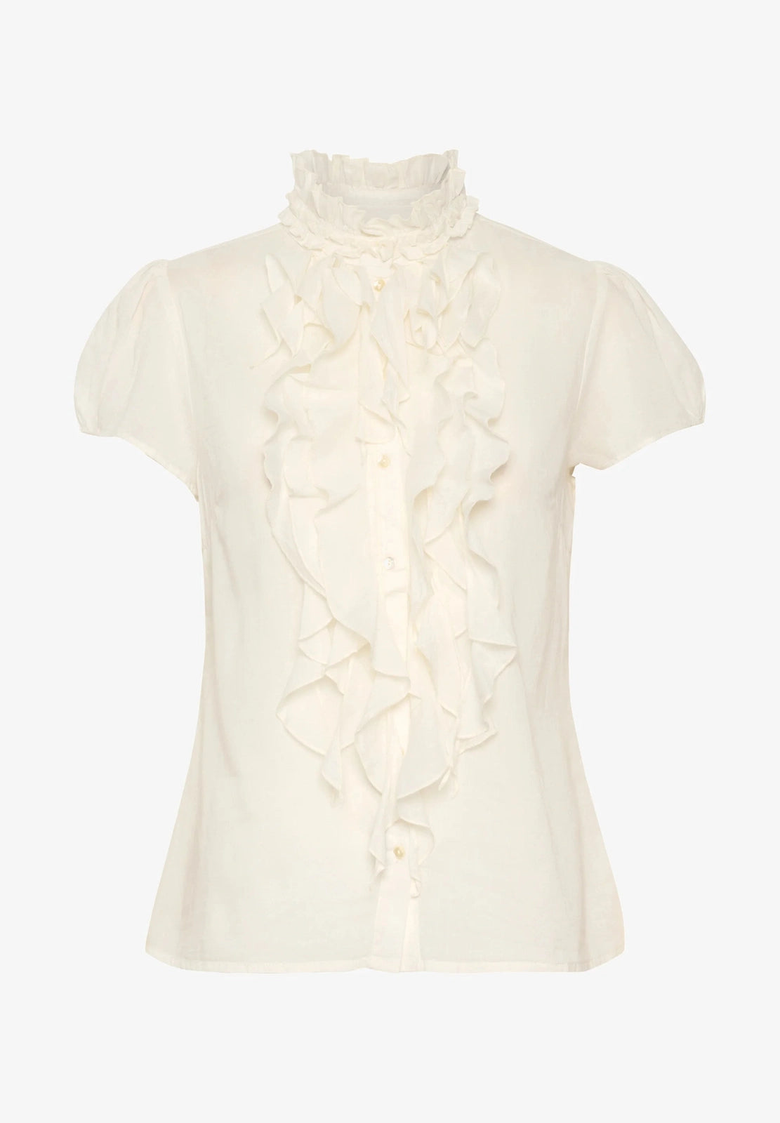 Saint Tropez Tilli SS Shirt Ice