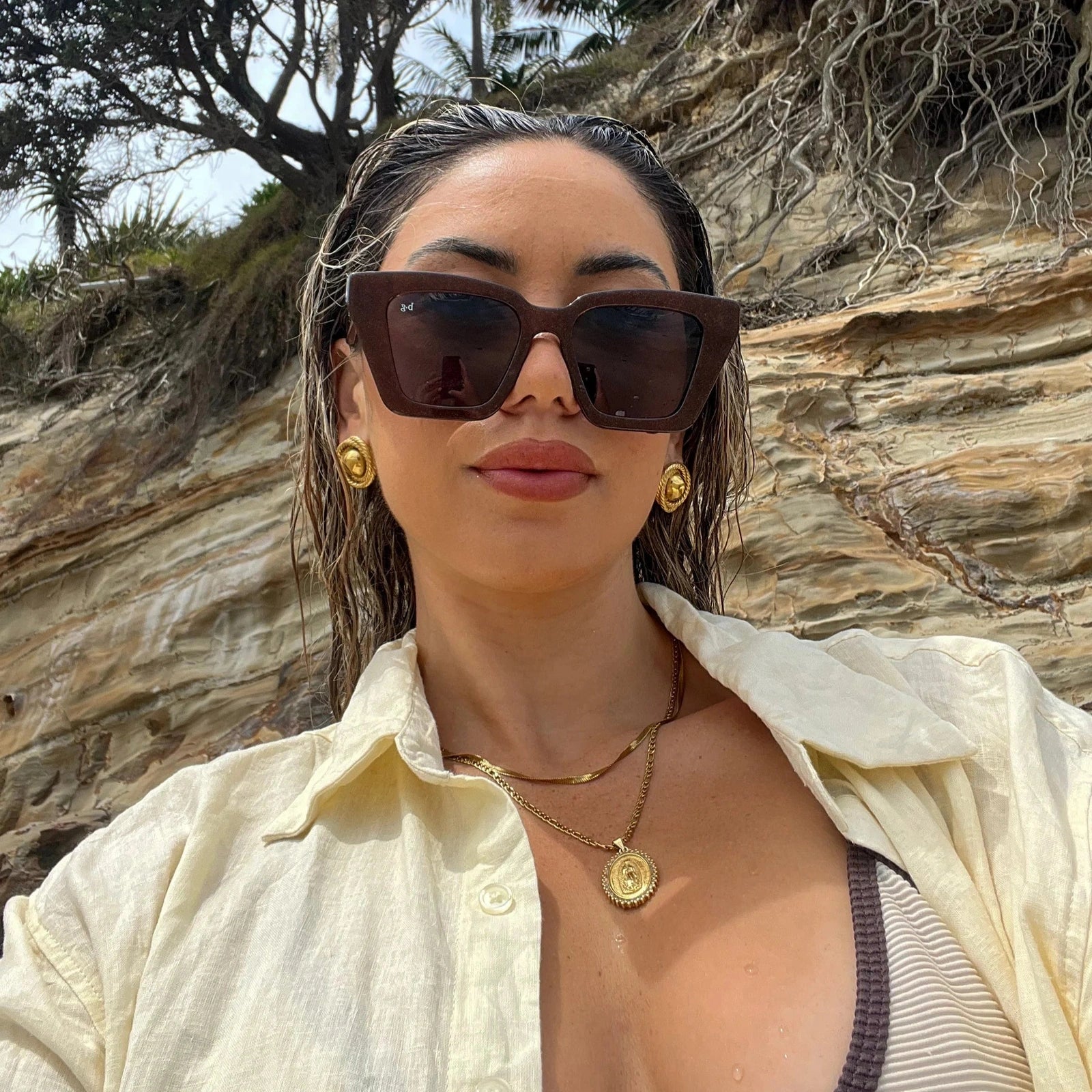 Bored George Piper Sunglasses Shimmer