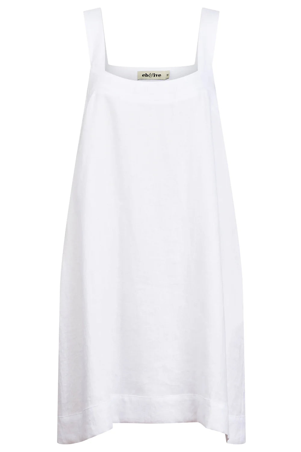 Eb & Ive Studio Short Tank Dress White