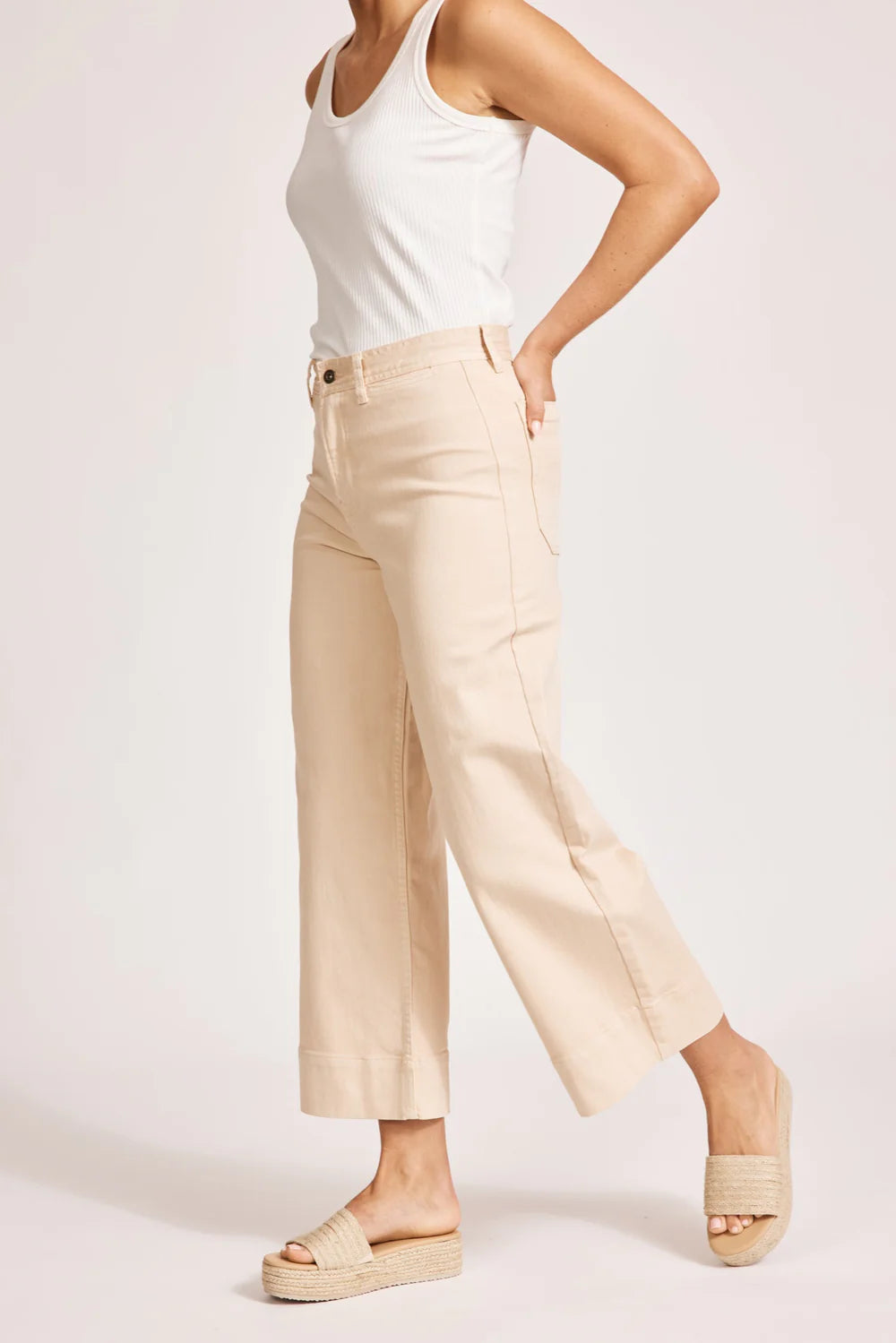 Eb & Ive Del Re Denim Clay