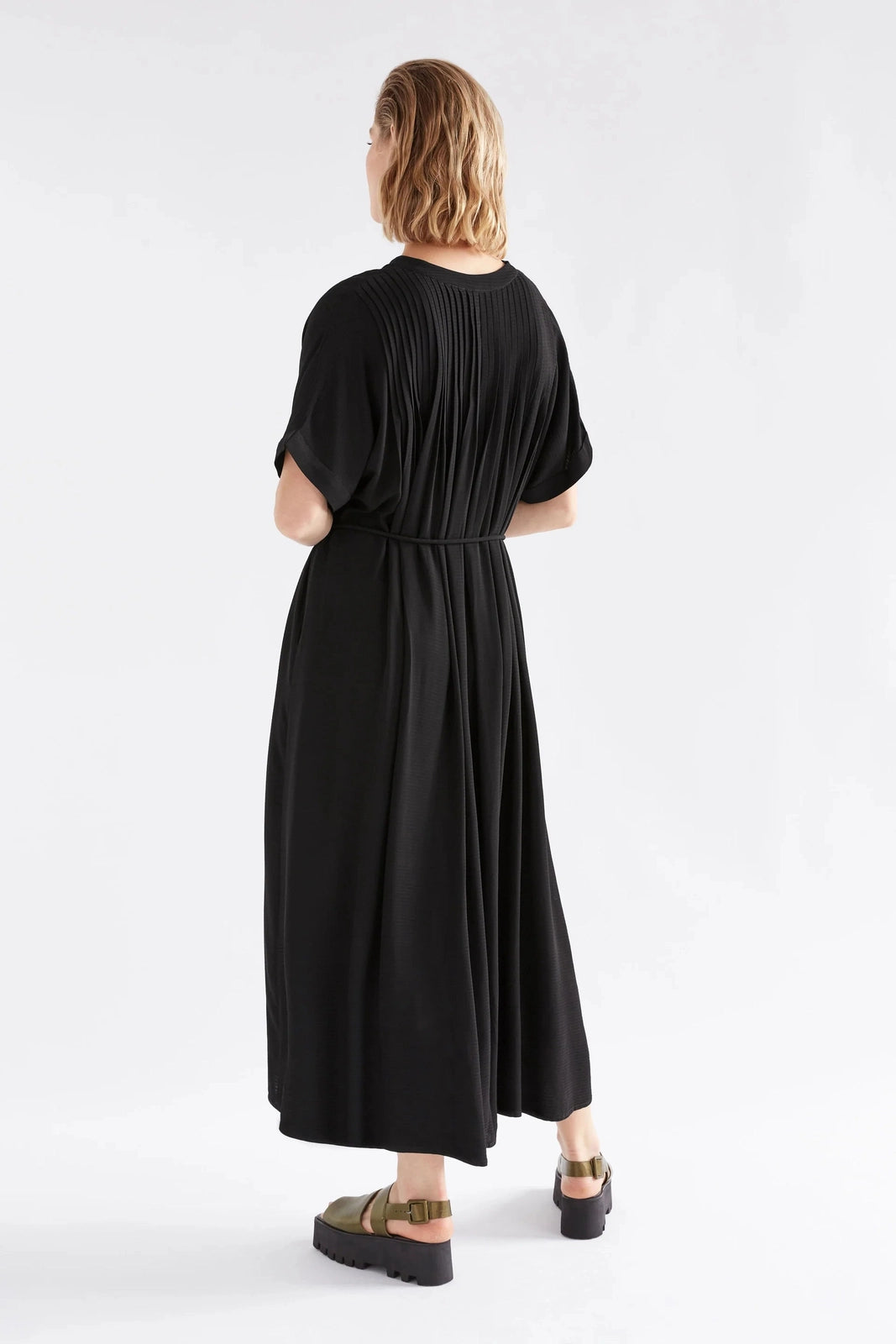 Elk Omia Shirt Dress Black