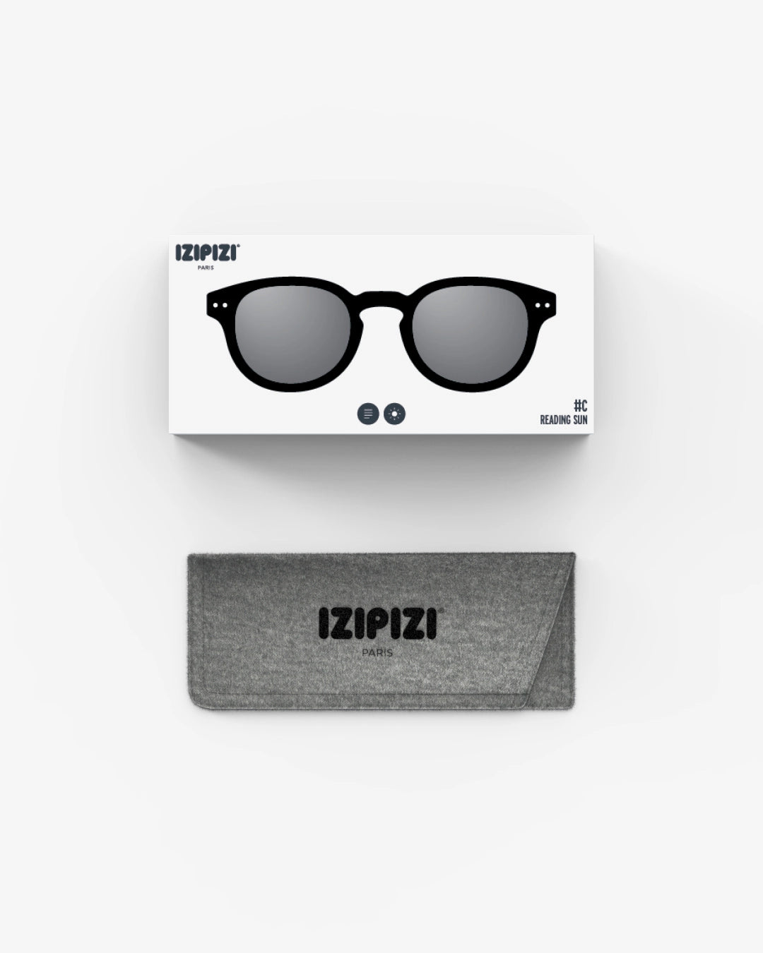 Izipizi #C Sun Readers Black