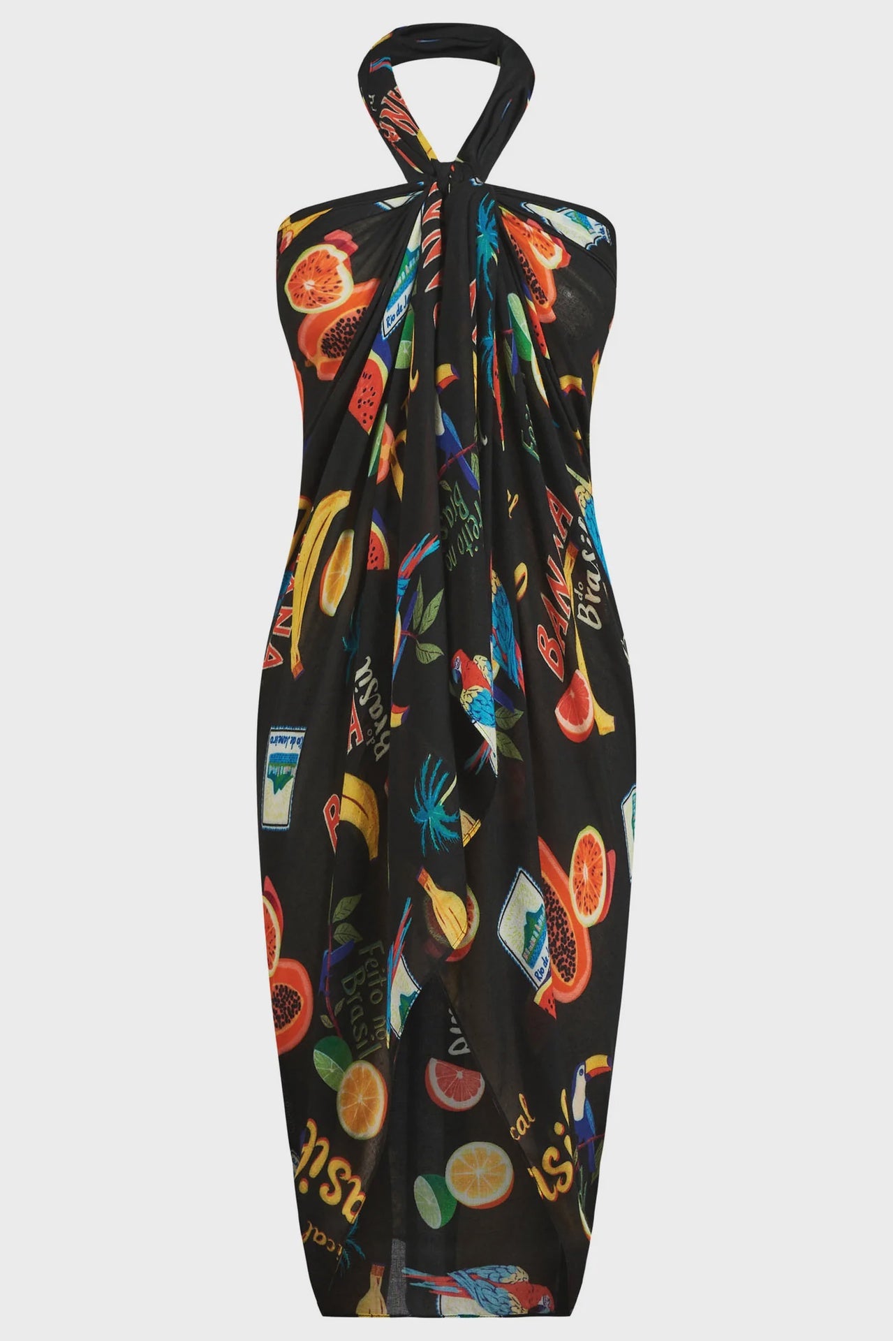 Haven Cabana Sarong Brasil Black