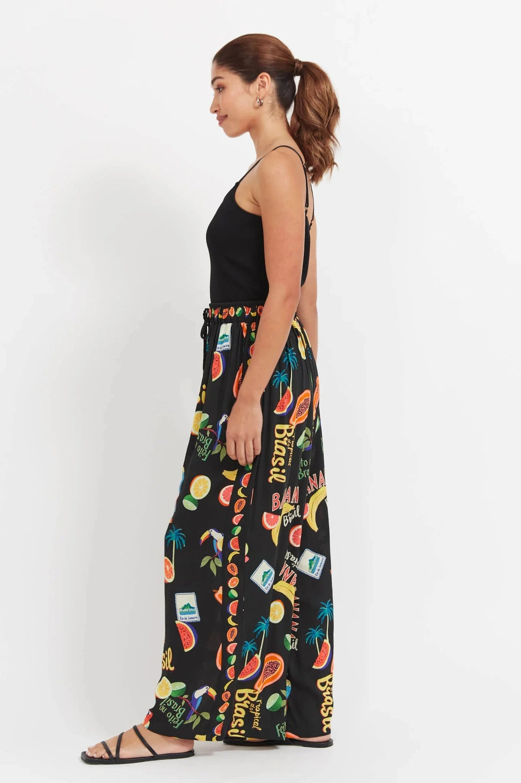 Haven Cabana Pant Brasil Black