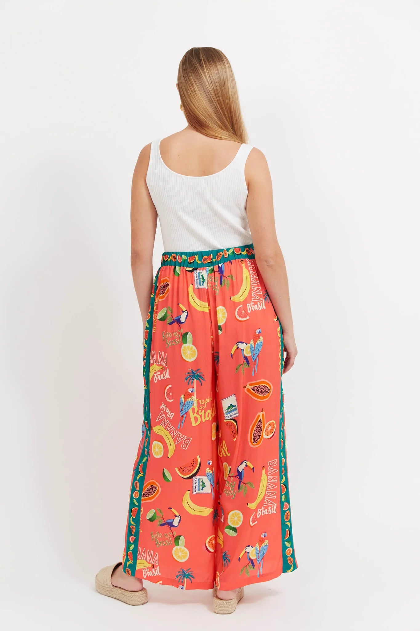 Haven Cabana Pant Brasil Coral
