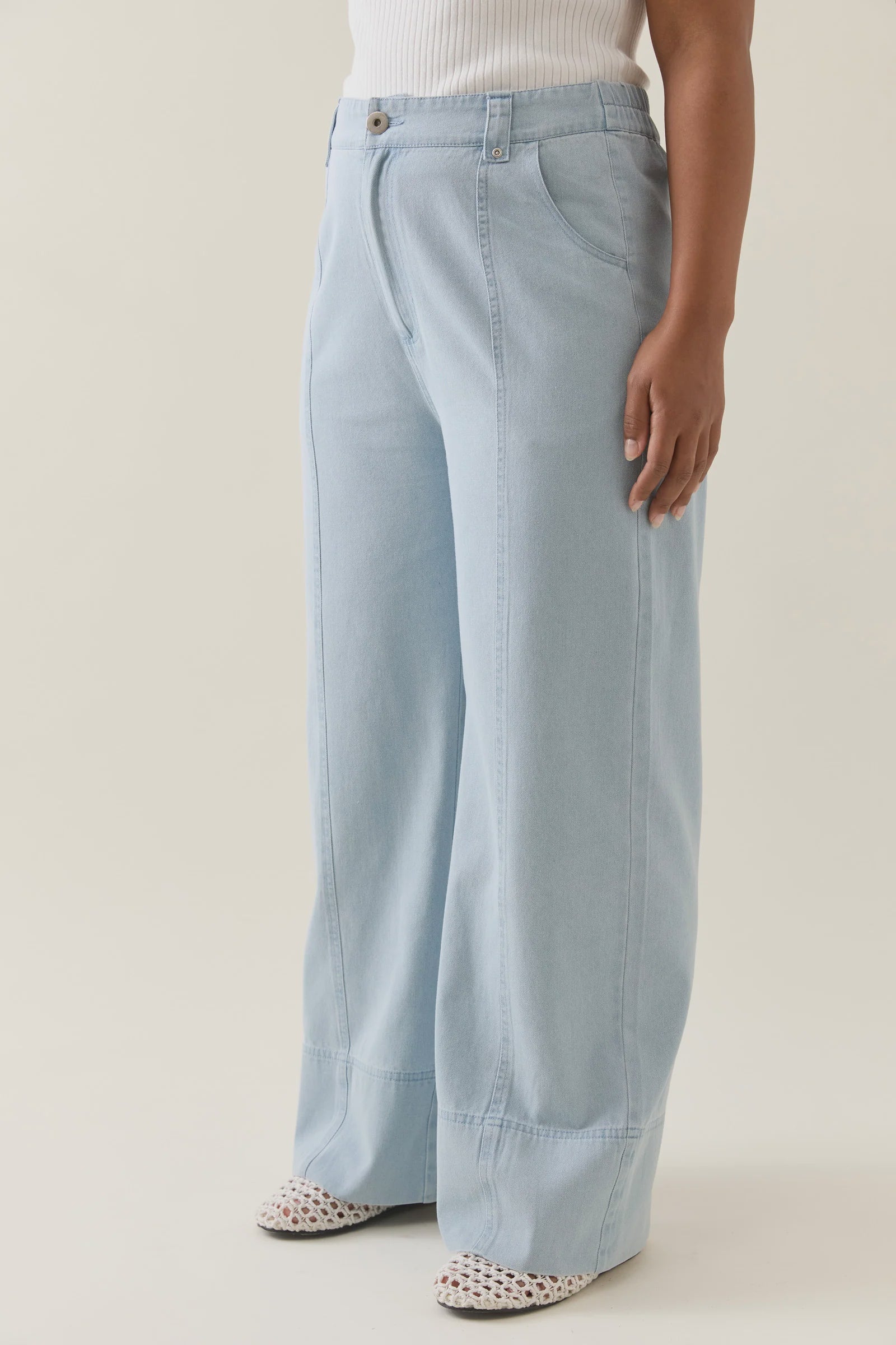 Isle of Mine Sofie Denim Pant Sky
