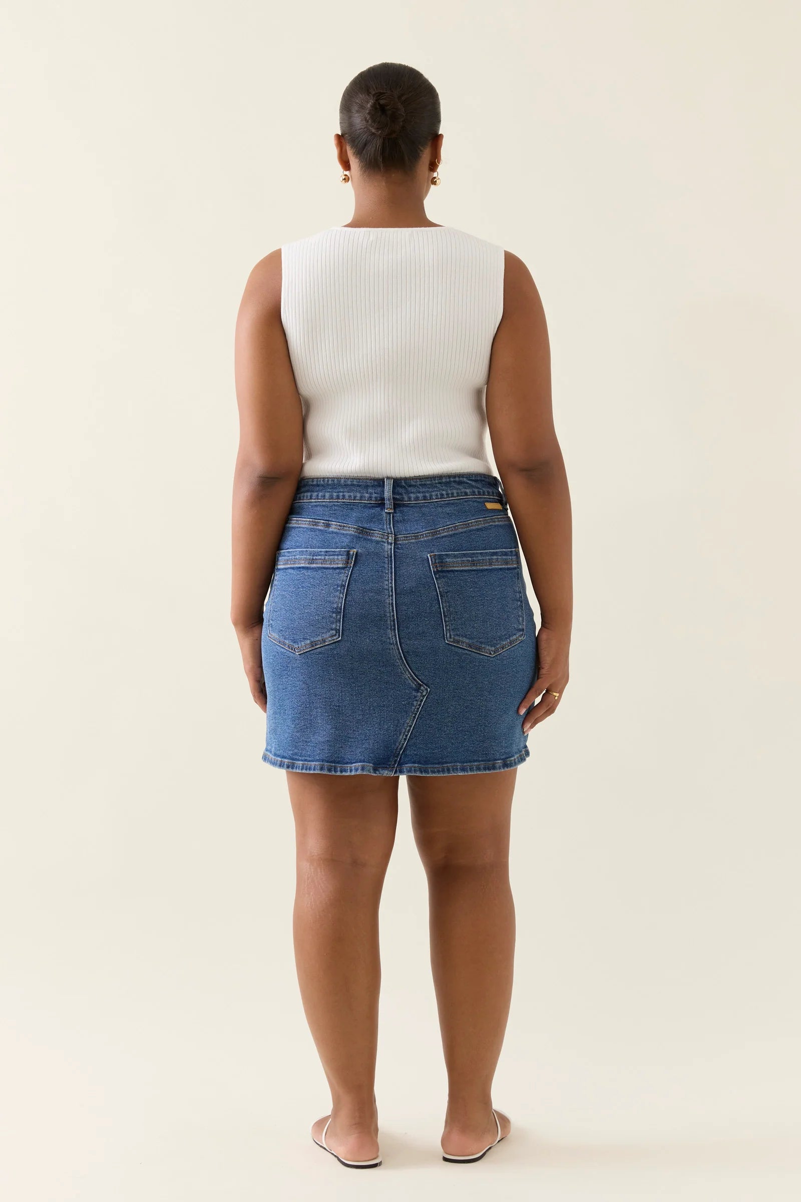 Isle of Mine Margot Denim Skirt Denim