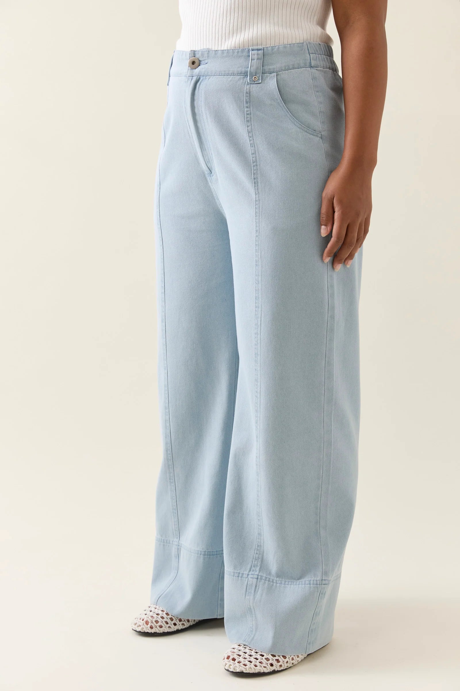 Isle of Mine Sofie Denim Pant Sky