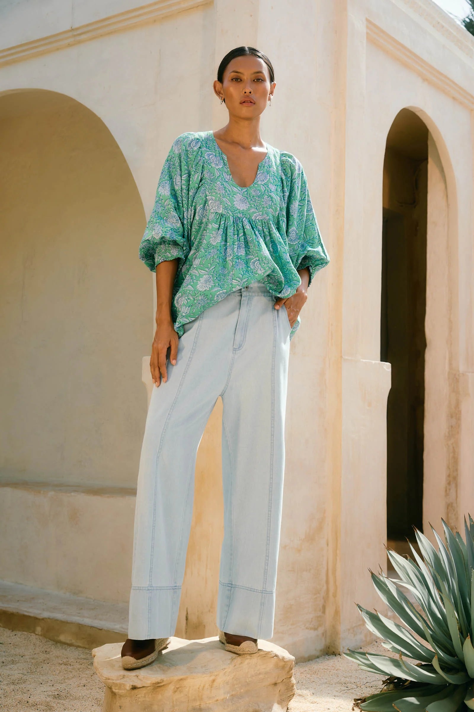 Isle of Mine Sofie Denim Pant Sky