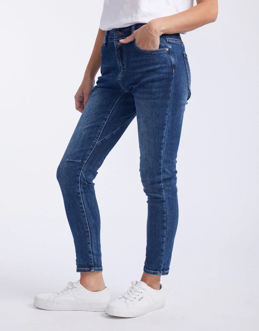 Italian Star Emma Jean Dark Wash Denim