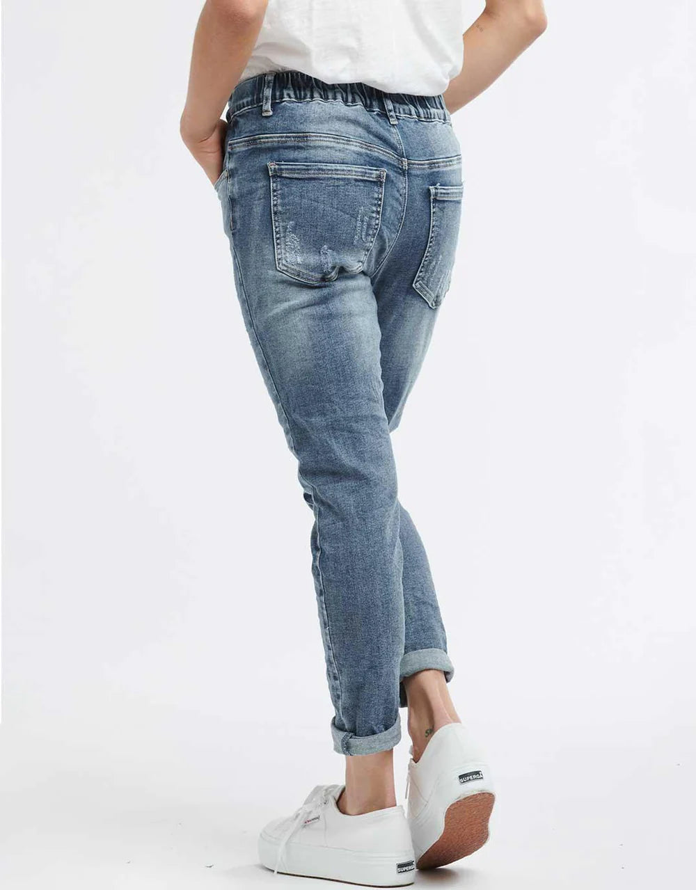 Italian Star Emma Jean Light Wash Denim