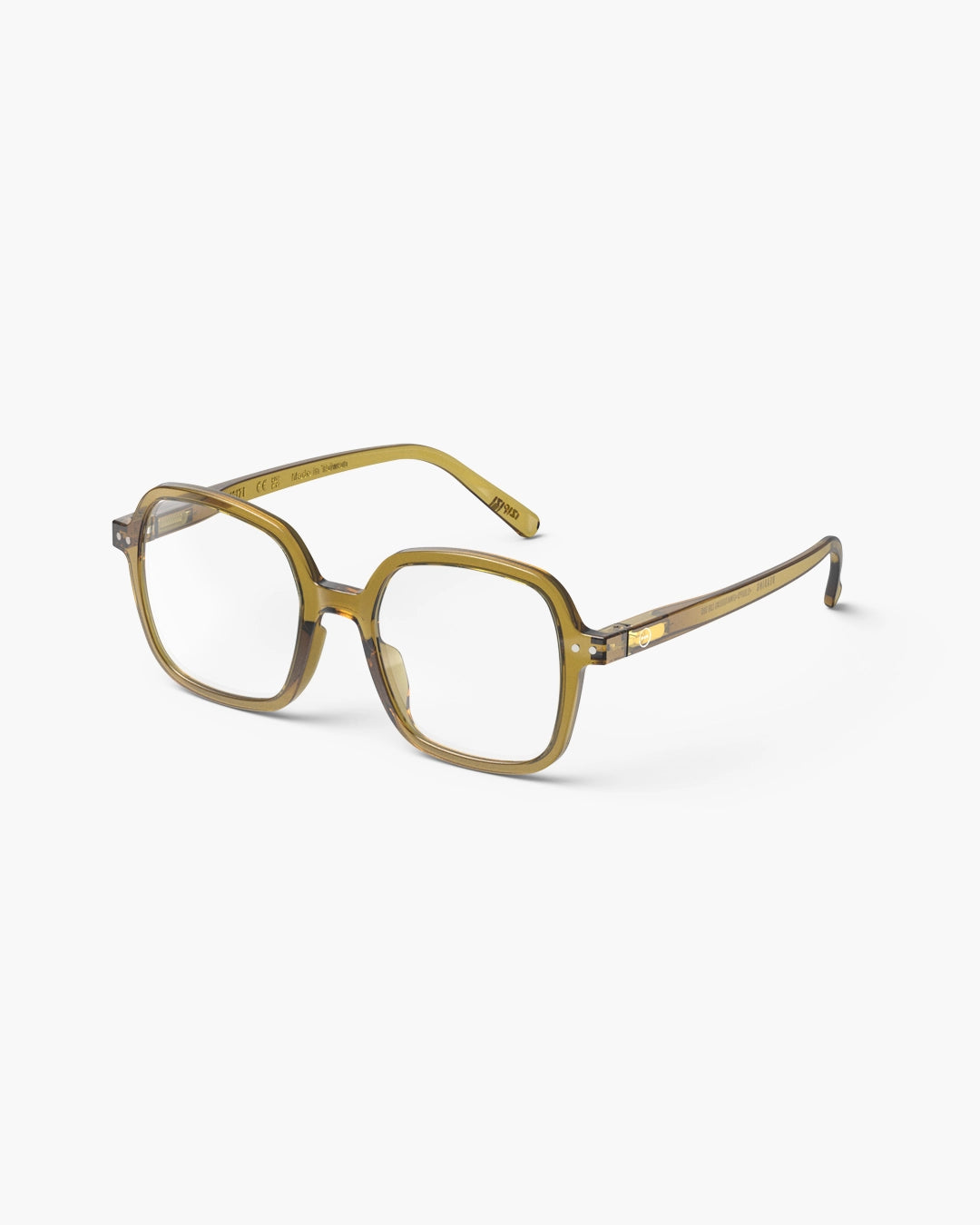 Izipizi #O Reading Glasses - Golden Green