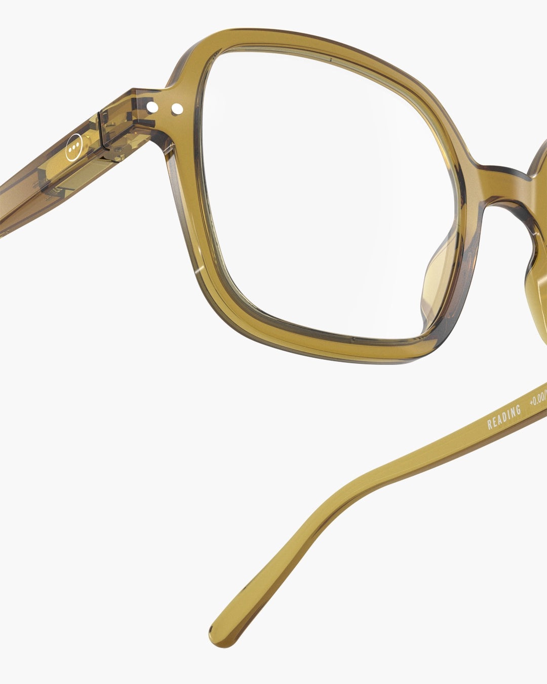 Izipizi #O Reading Glasses - Golden Green