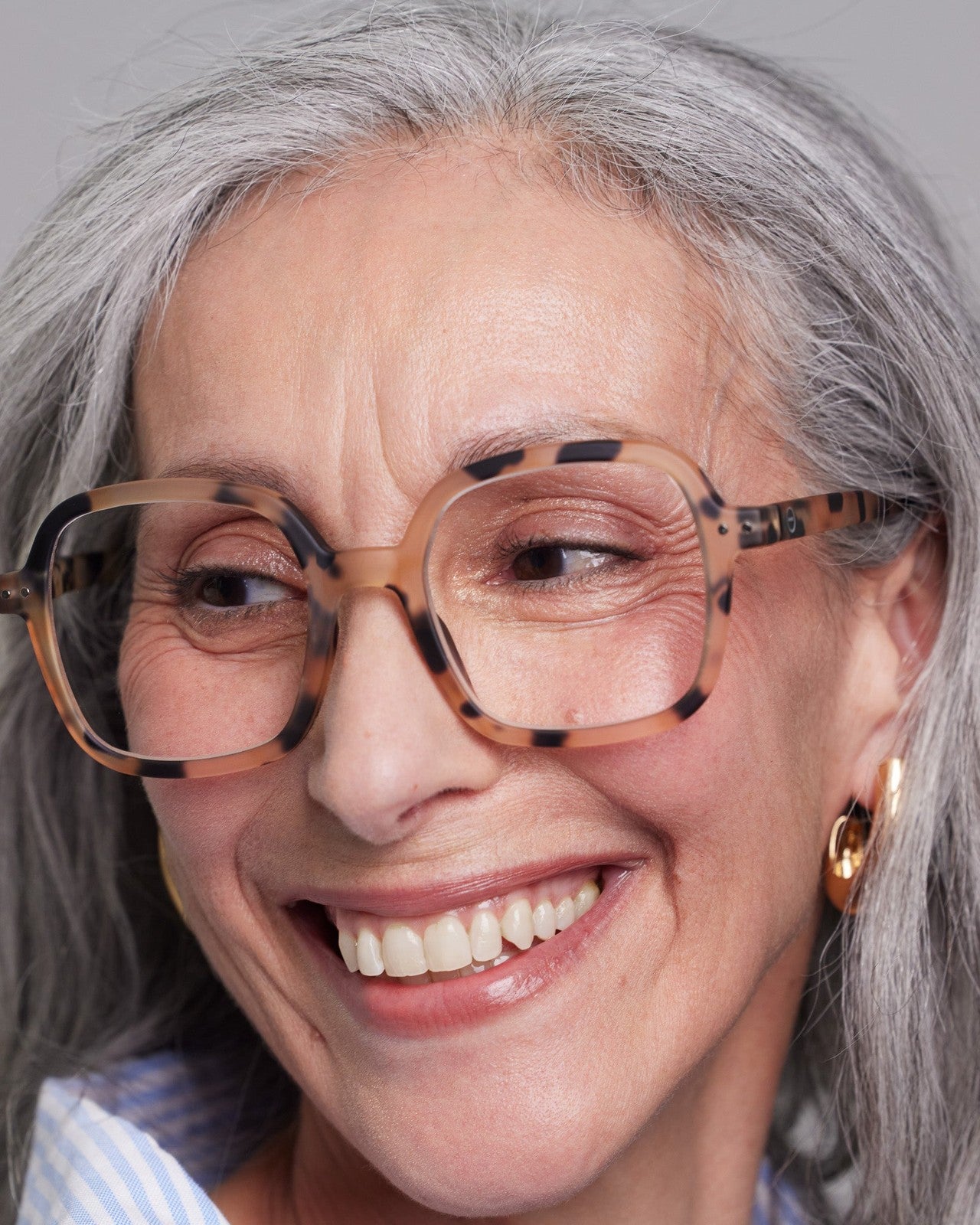 Izipizi #O Reading Glasses - Light Tortoise