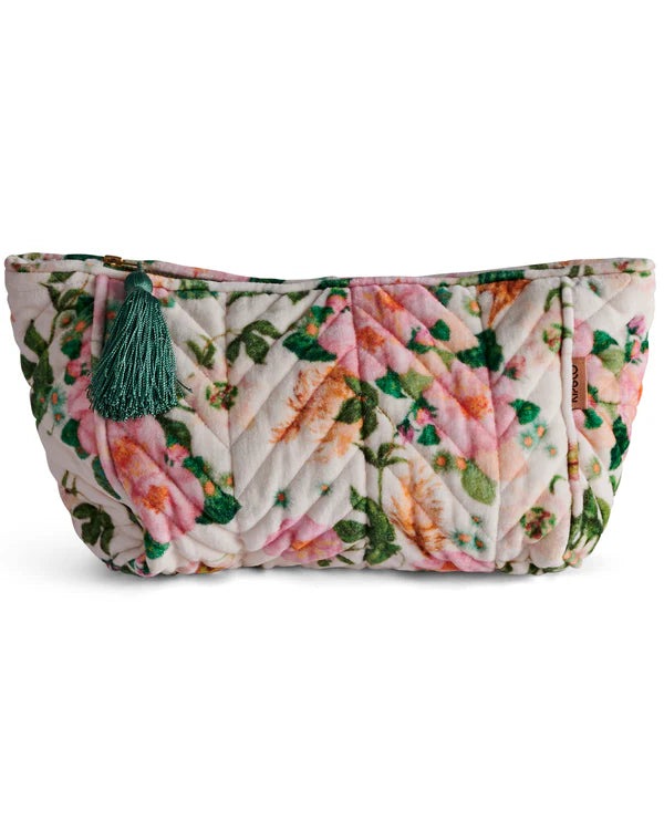 Kip & Co Sunday Stroll Velvet Toiletry Bag OS