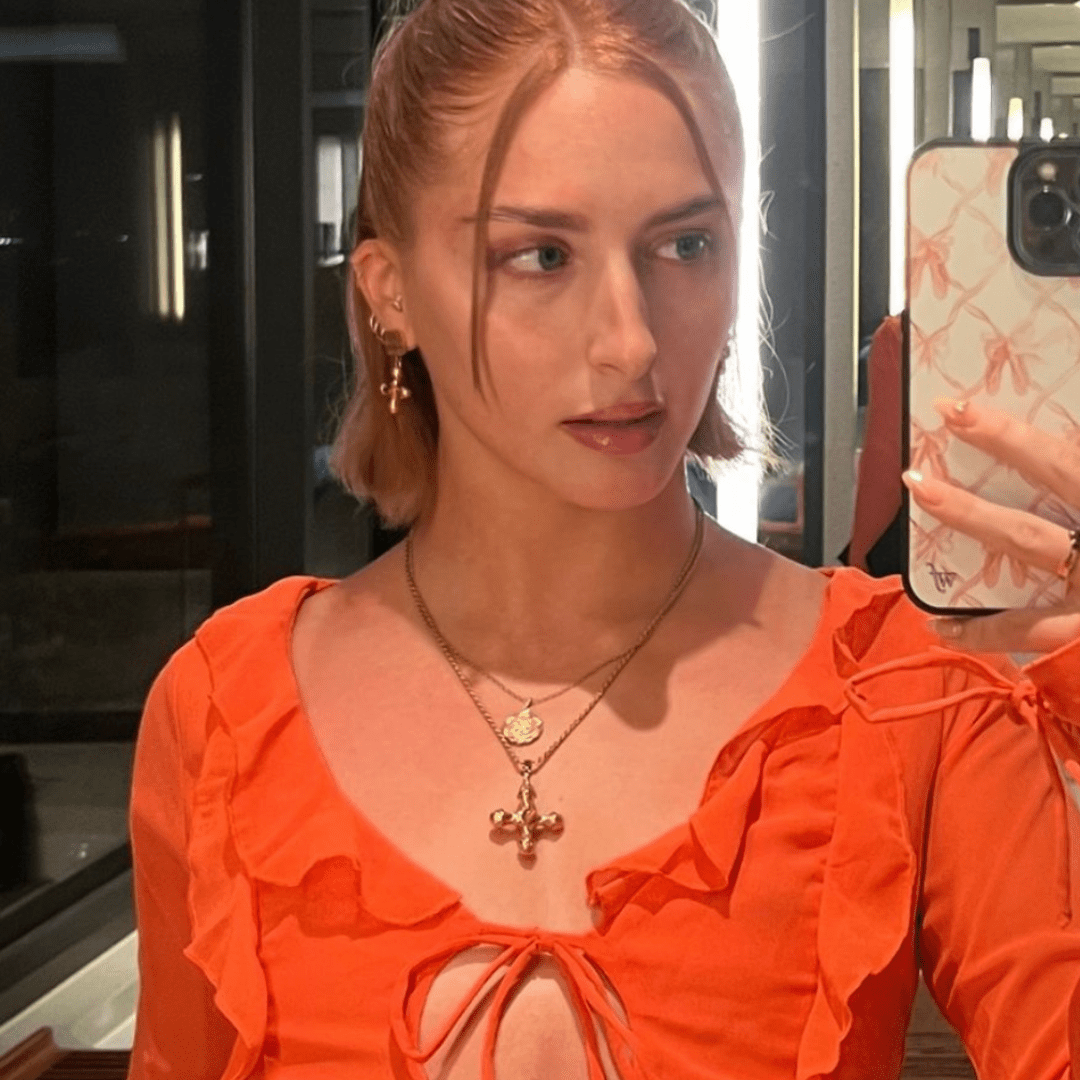 Mē the Label Biddie Earrings Tigers Eye