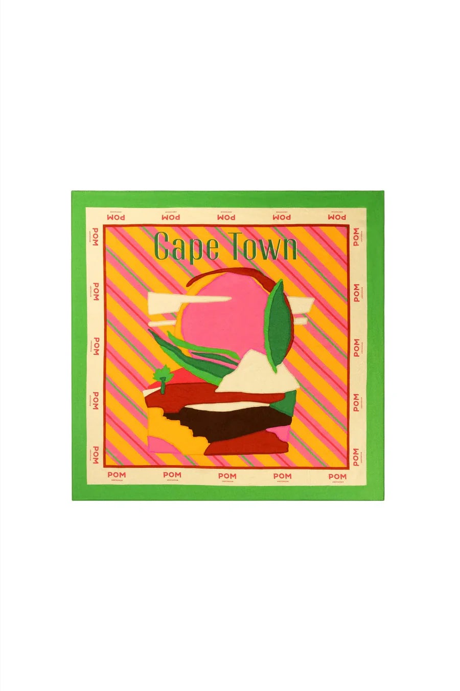 POM Cape Town Petite Silk Shawl