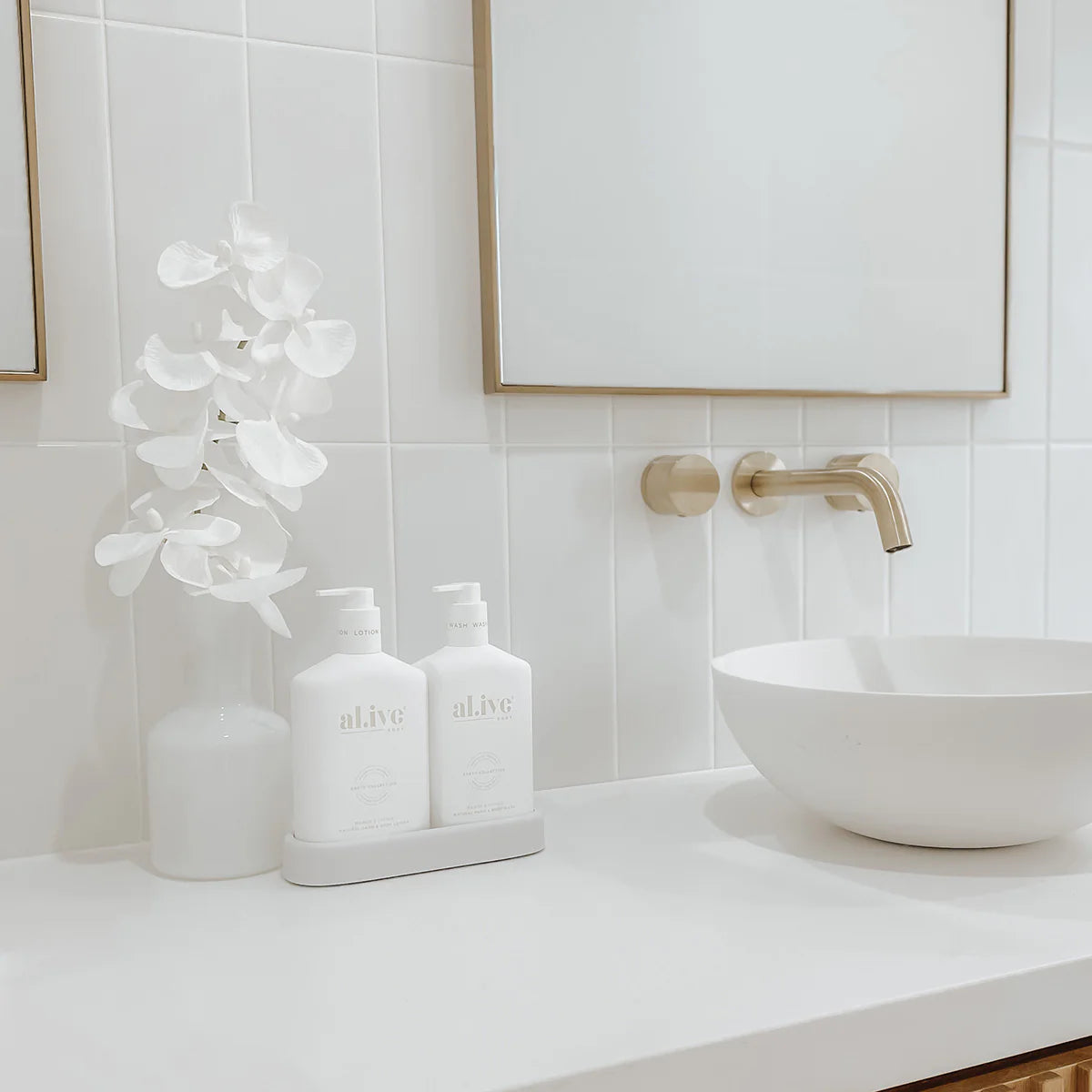 al.ive Wash + Lotion Duo: Mango + Lychee