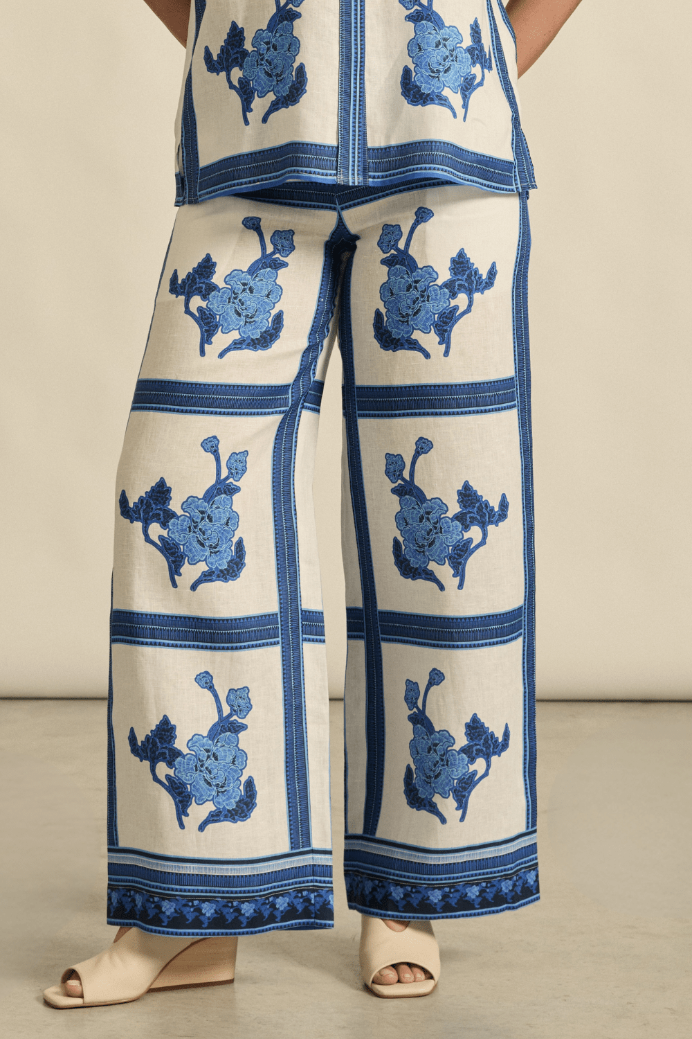 Zoe Kratzmann Gesture Pant Azure Collage