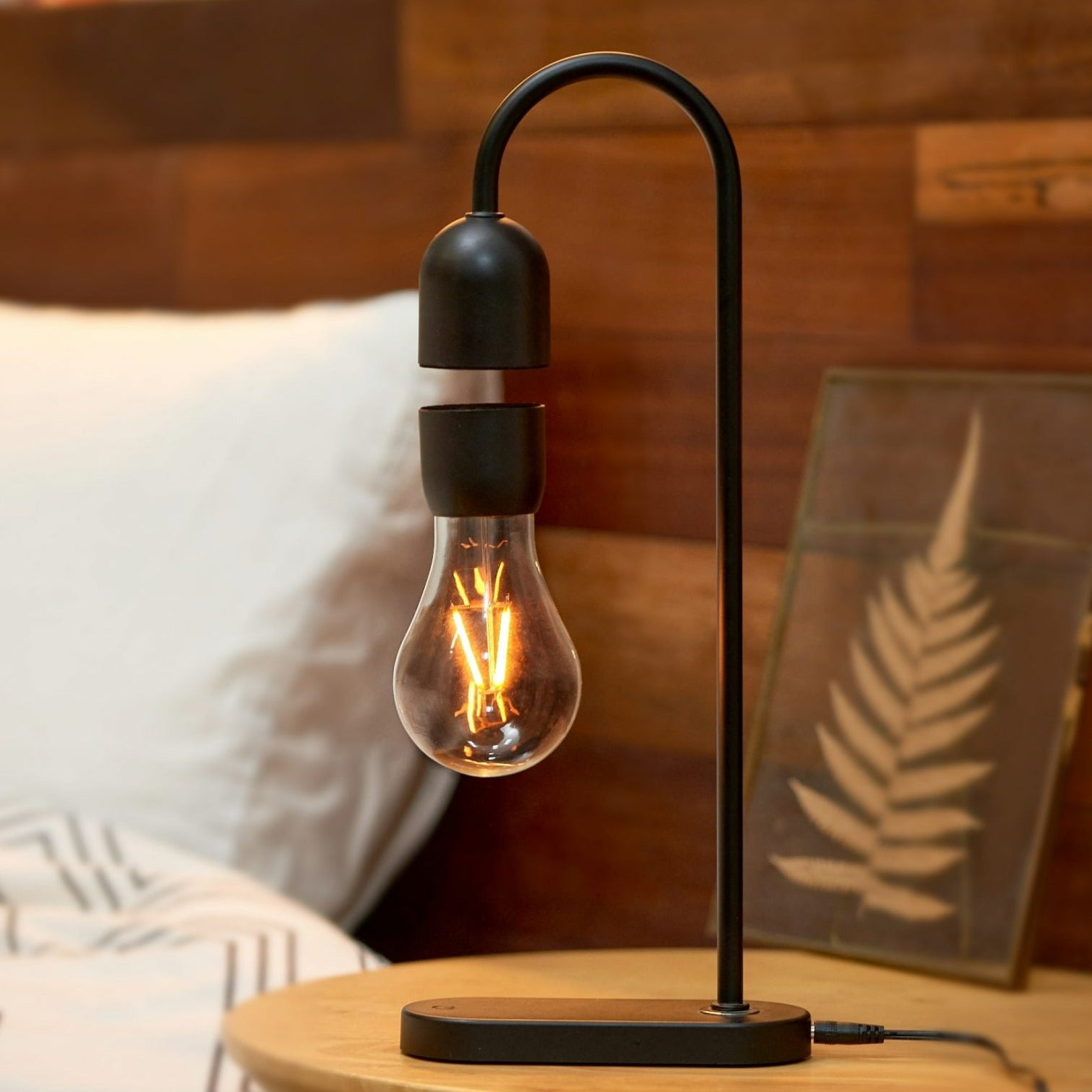 Gingko Evaro Lightbulb Lamp Black