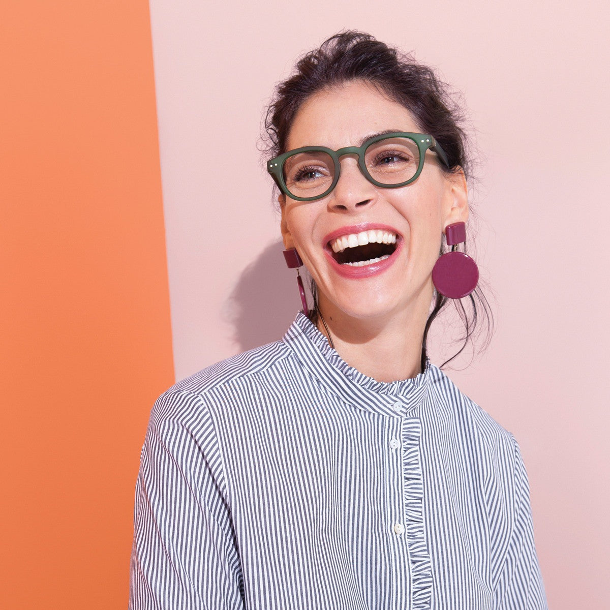 Izipizi #C Readers Khaki Green