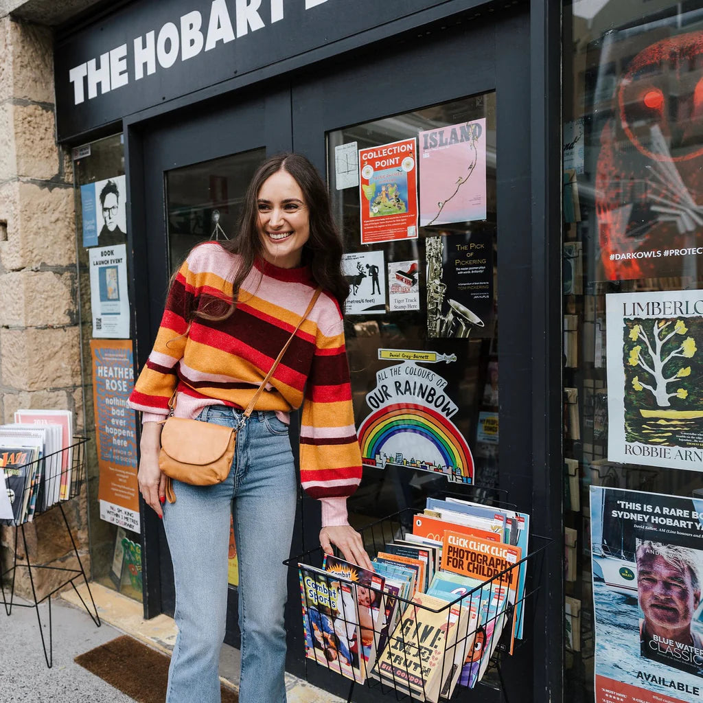 Dusky Robin Zoe Bag/Clutch Navy