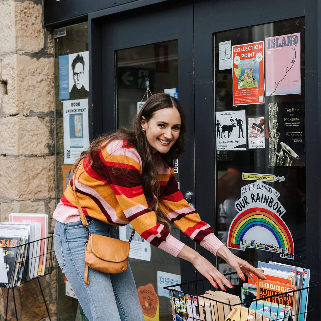 Dusky Robin Zoe Bag/Clutch Navy