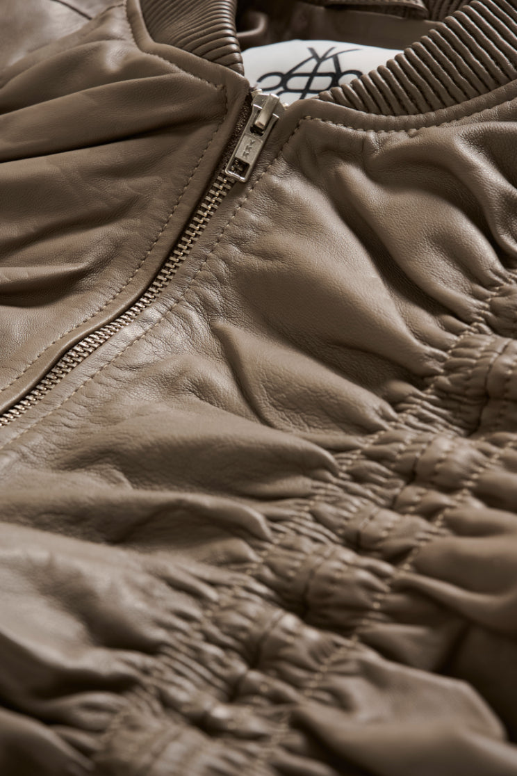 Karen by Simonsen Emiko Leather Jacket Falcon