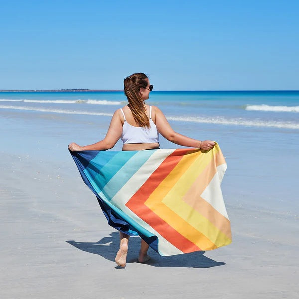 Dock & Bay Beach Towel Chevron Chic L