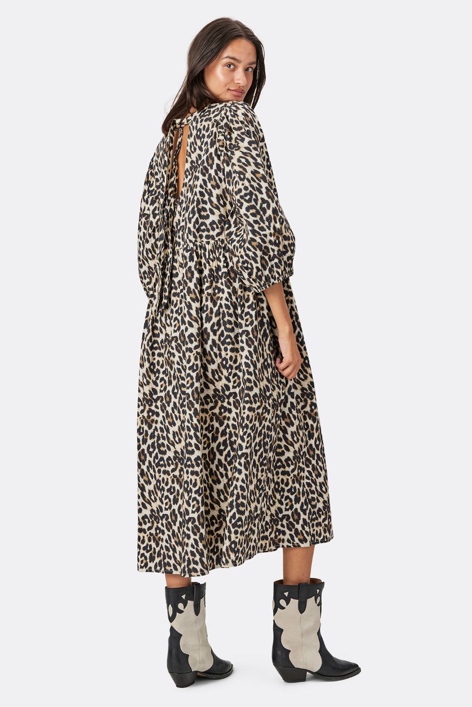 Lollys Laundry Marion Dress Leopard