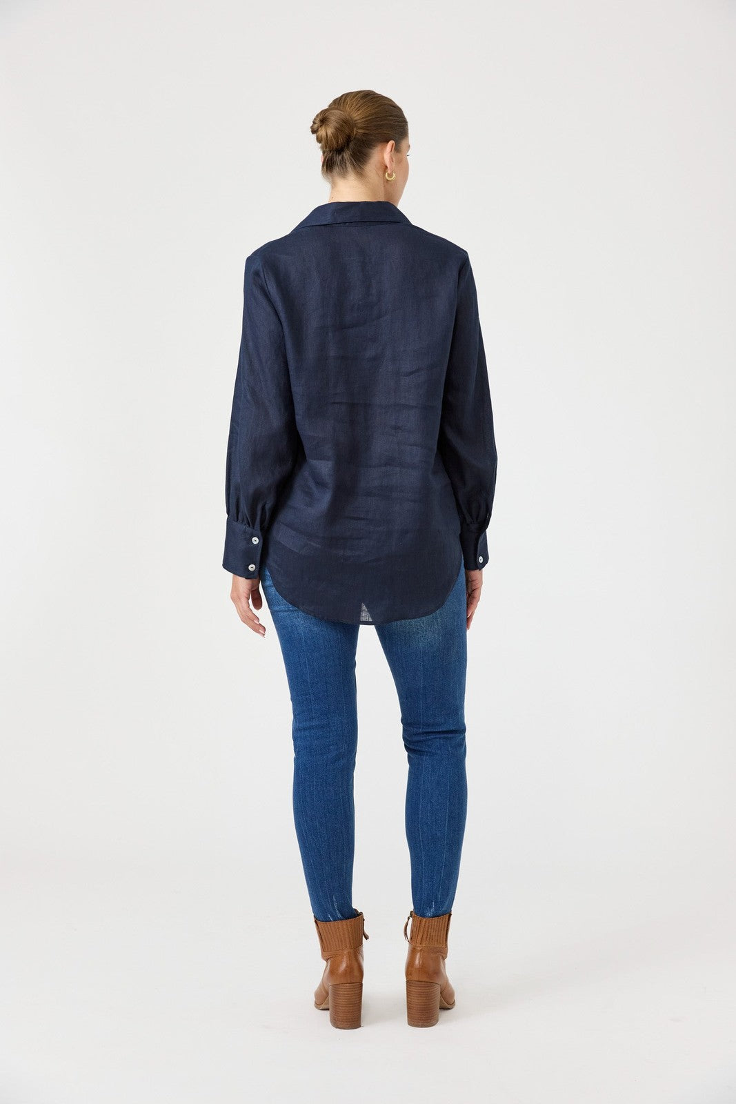 Eb & Ive Studio Shirt Navy