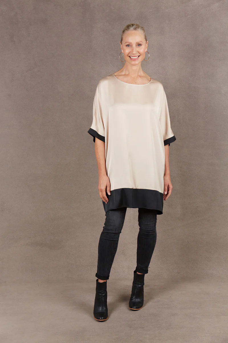 Eb & Ive Norse Relax Top Oyster OS