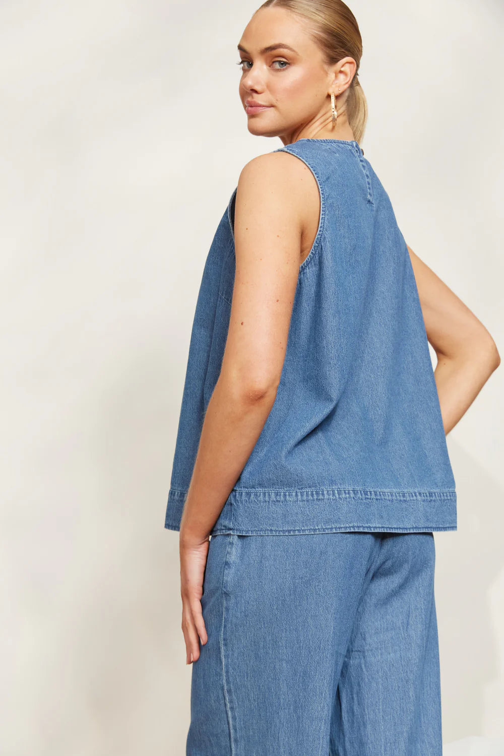 Eb & Ive Playa Tank Denim