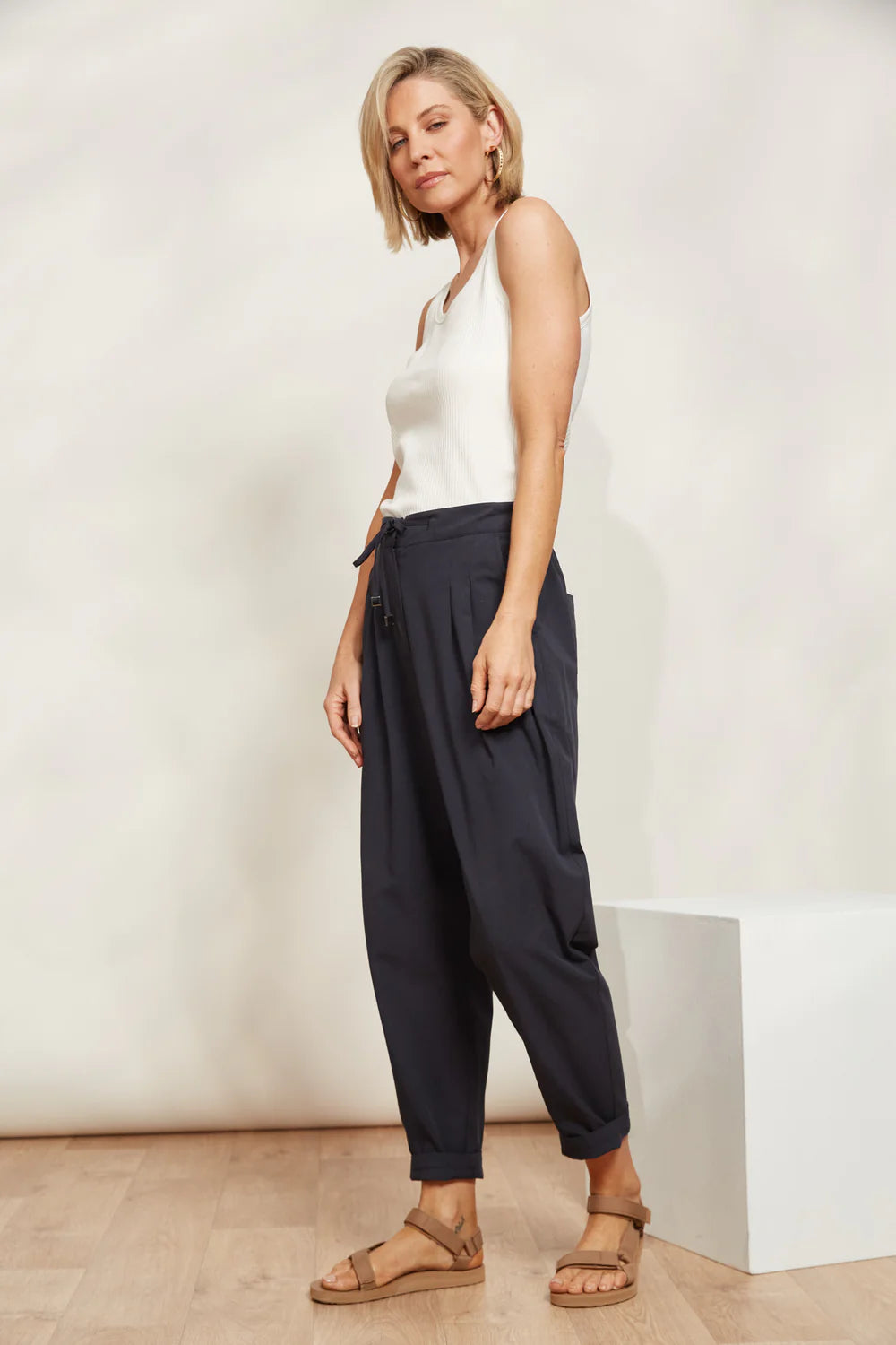 Eb & Ive La Plage Pant Indigo