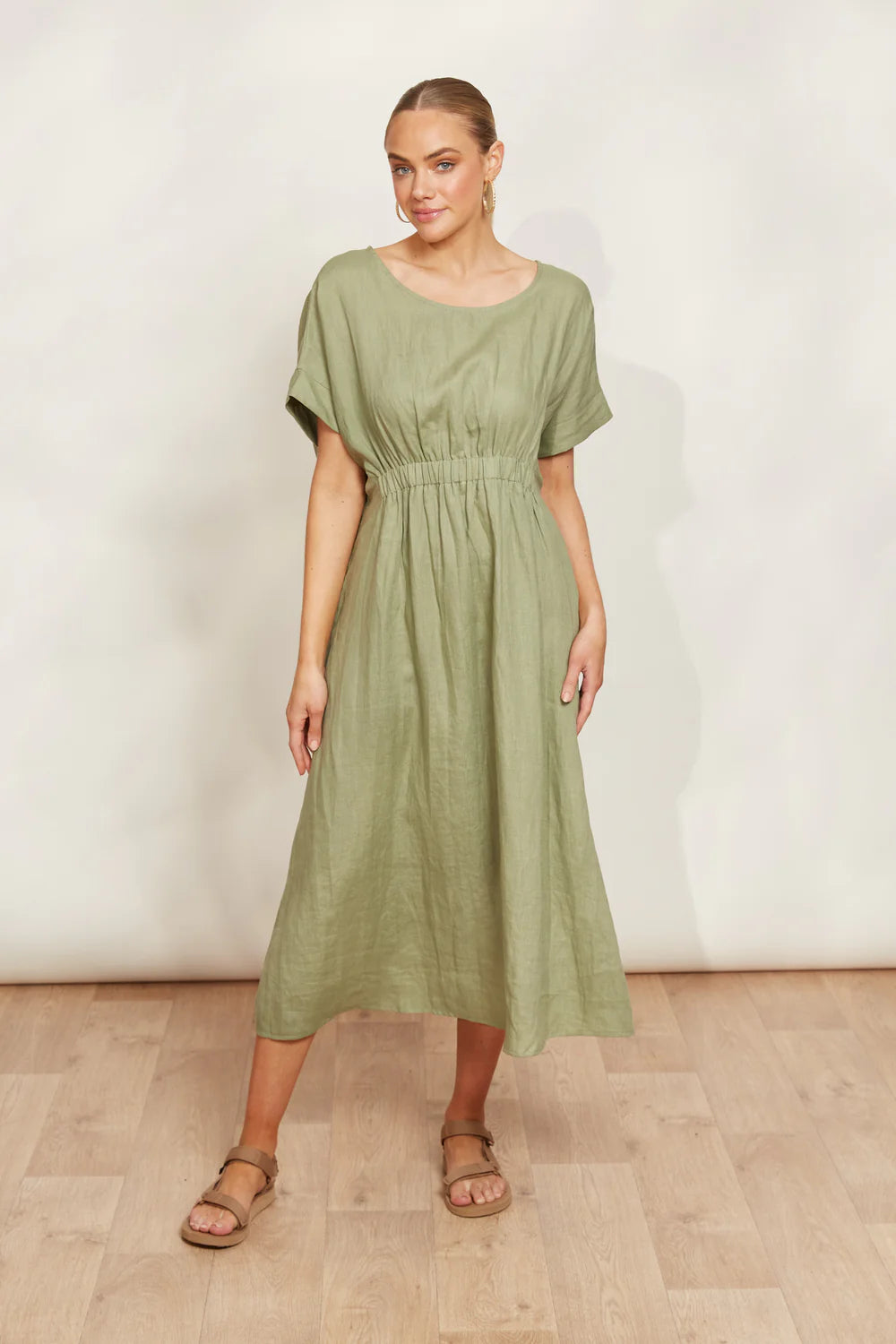 Eb & Ive Sojourn Dress Aloe