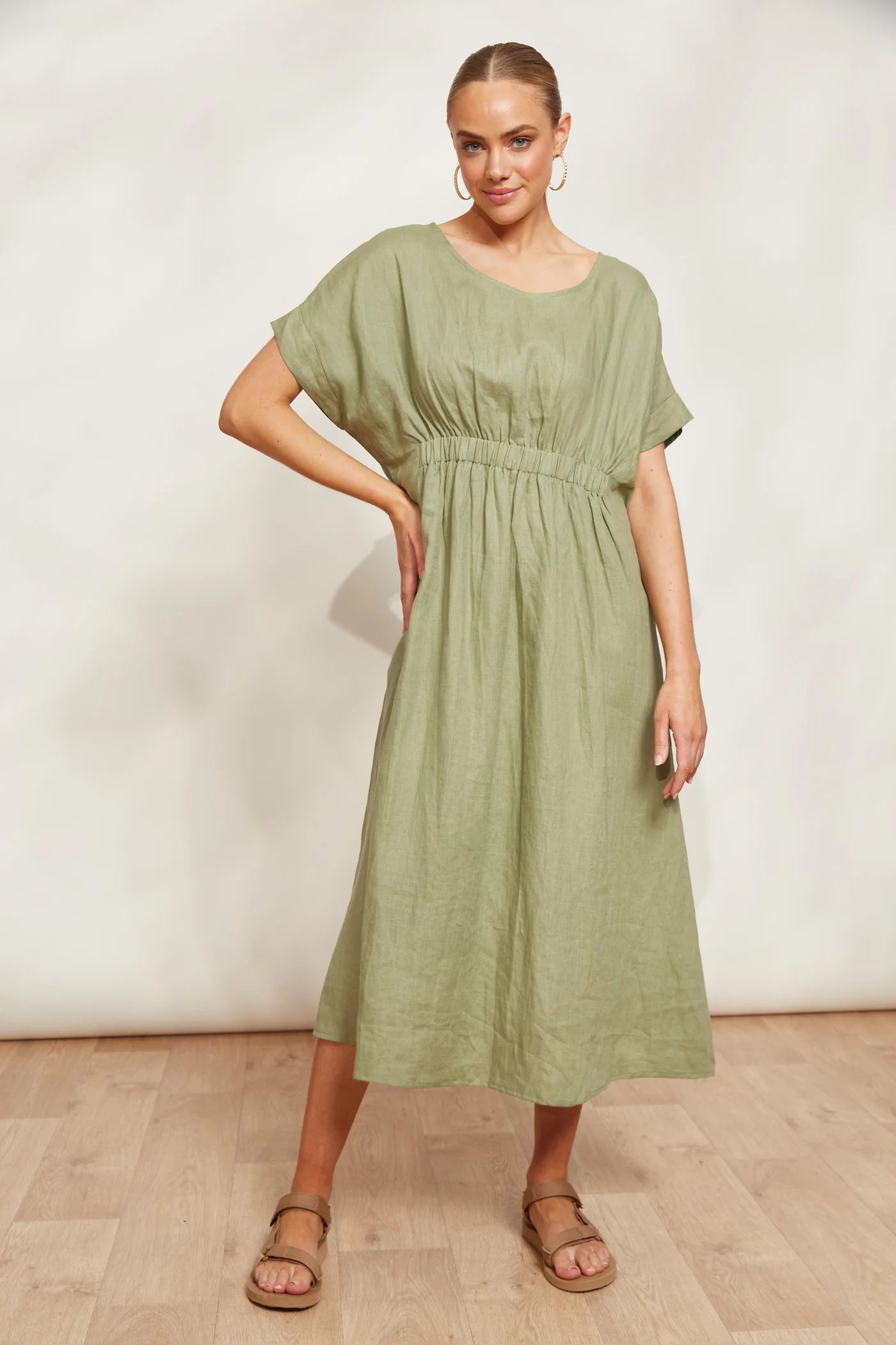 Eb & Ive Sojourn Dress Aloe